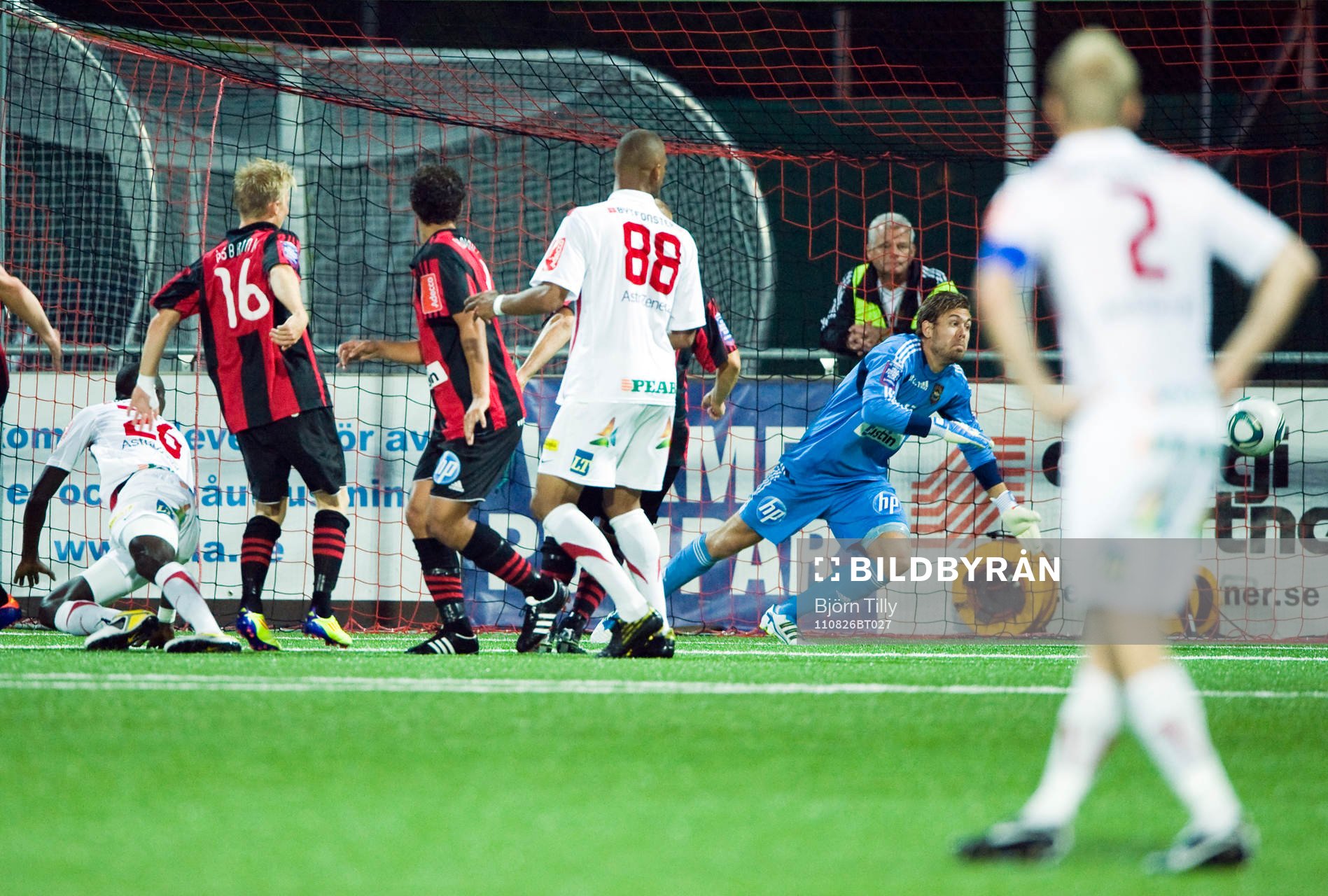Mohammed Mbye, Assyriska gör 1-2 på Kristoffer Nordfeldt,