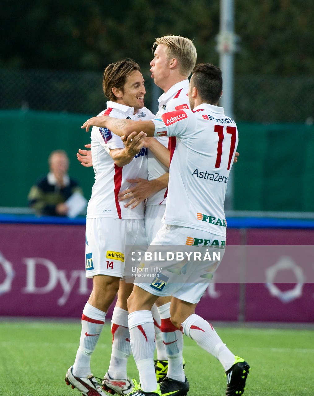 Jimmie Augustsson, Mikael Torstensson och Mikael Ishak,