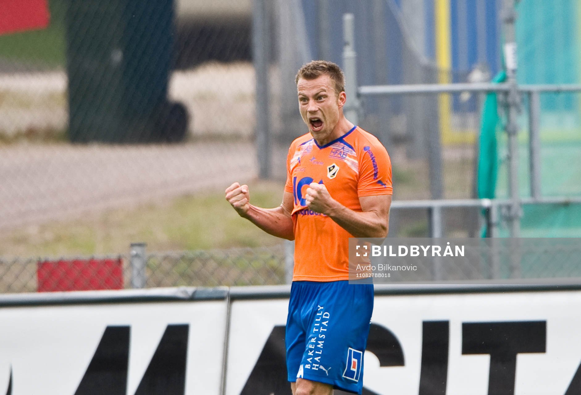 Joel Johansson, Halmstad, jubel, glädje