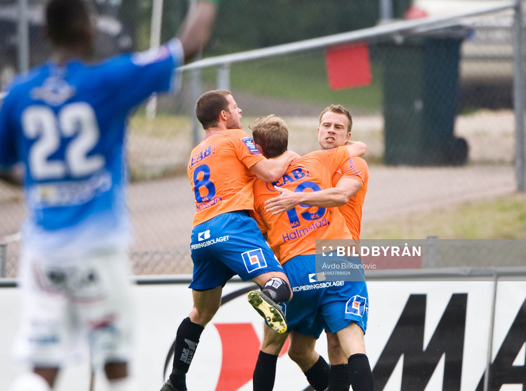 Joel Johansson, Halmstad, jubel, glädje