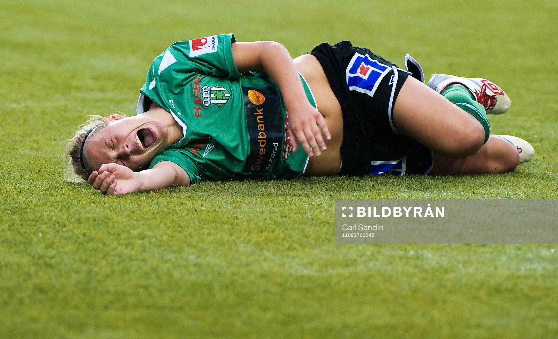 Mimmi Löfwenius, Dalsjöfors, skada, smärta