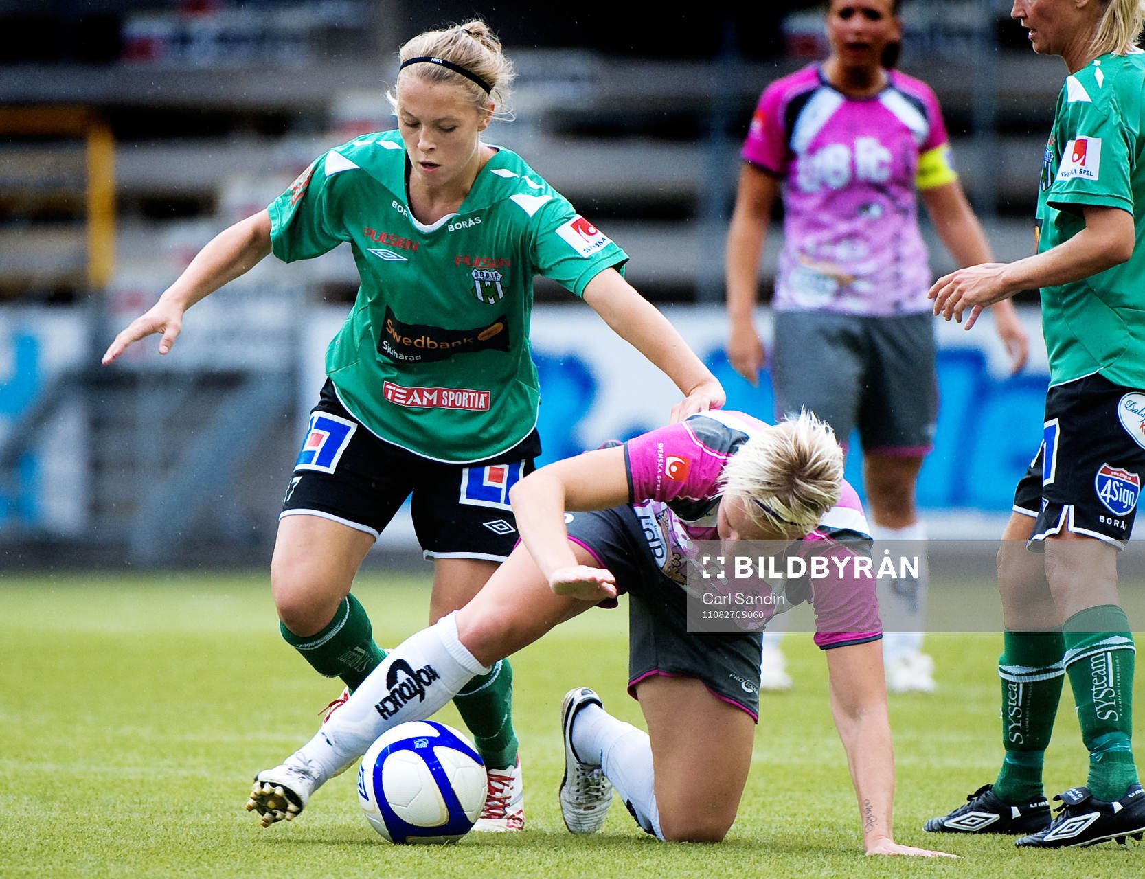  Mimmi Löfwenius, Dalsjöfors, Nilla Fischer, Malmö.