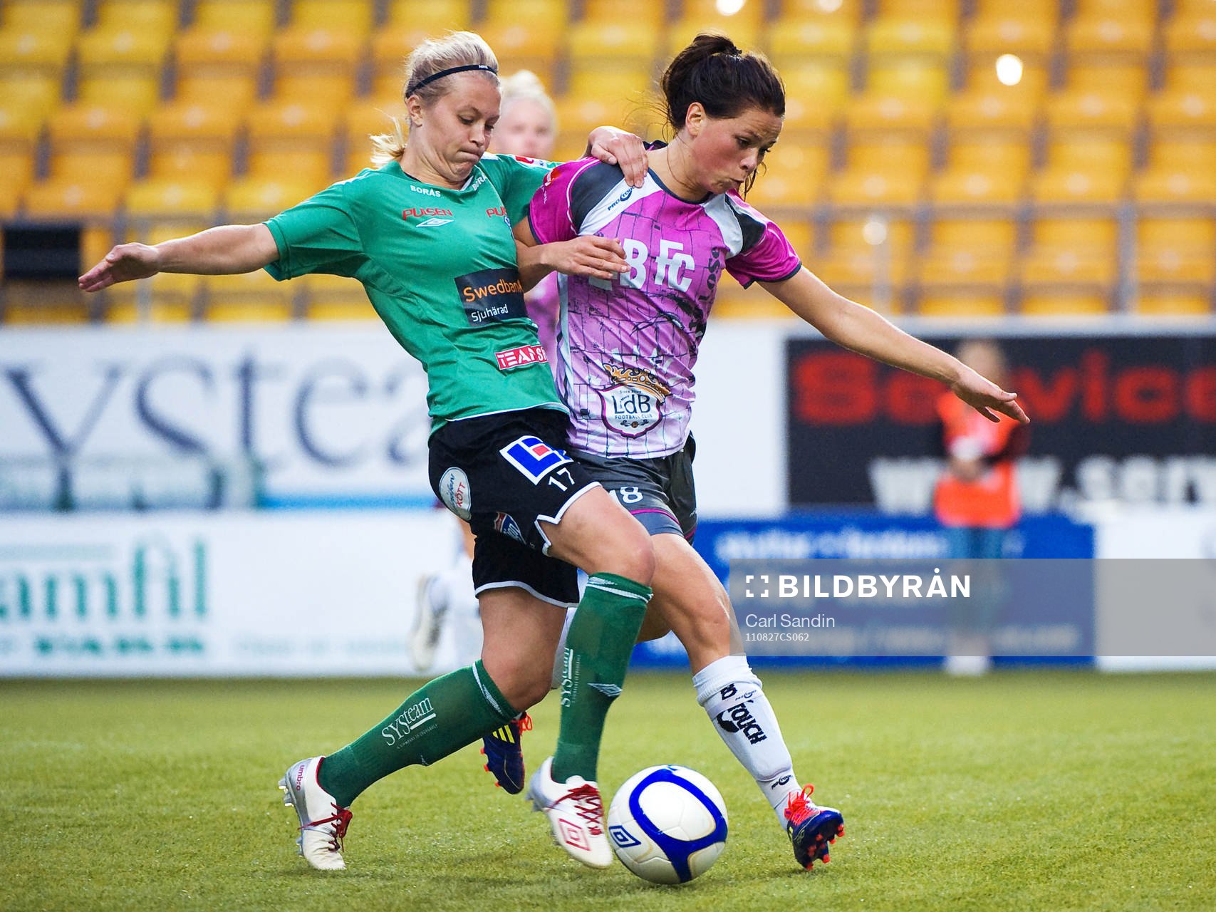  Mimmi Löfwenius, Dalsjöfors, Sara Björk Gunnarsdottir, Malmö.