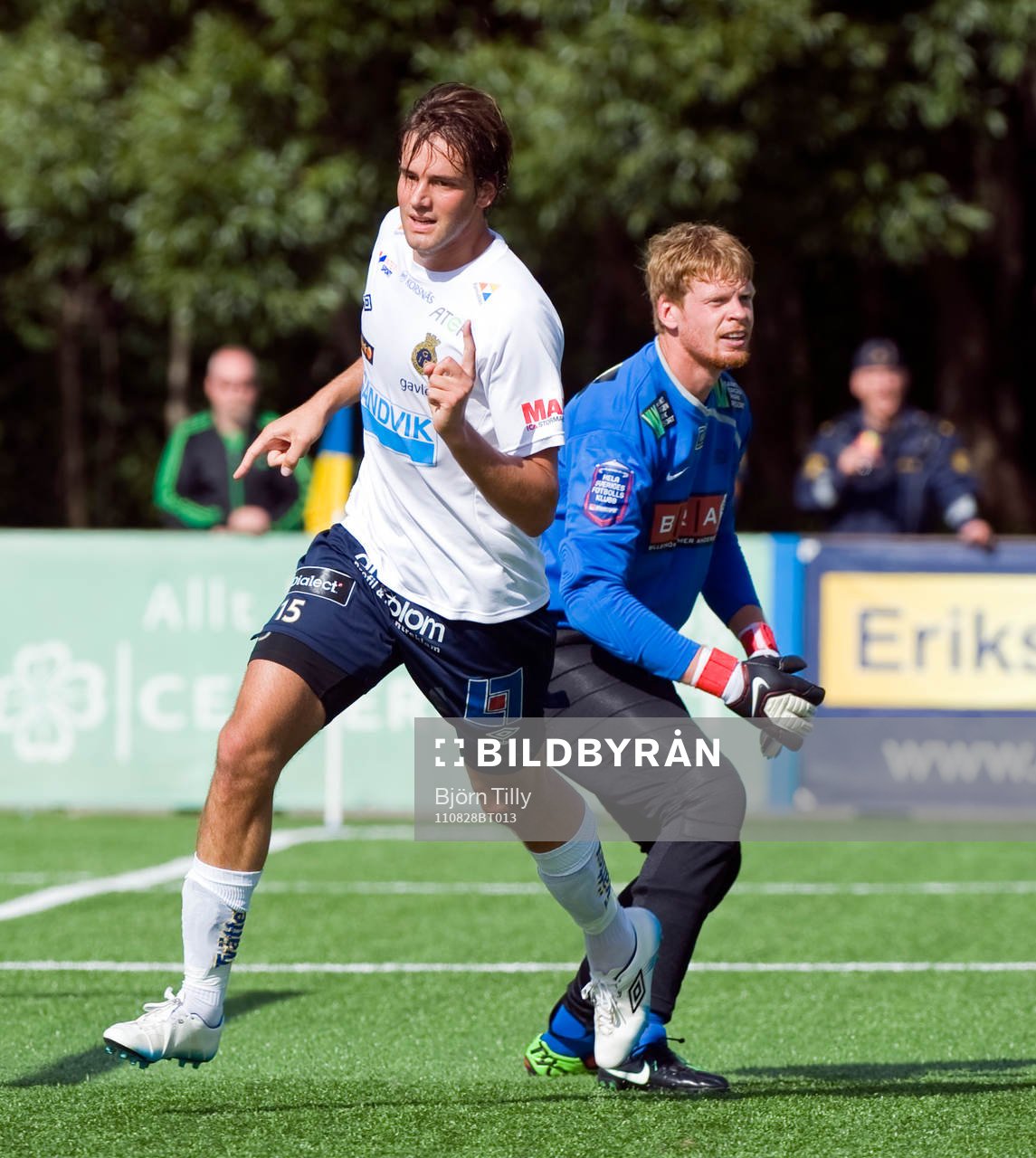 Mikael Dahlberg, Gefle och Christoffer Källqvist,