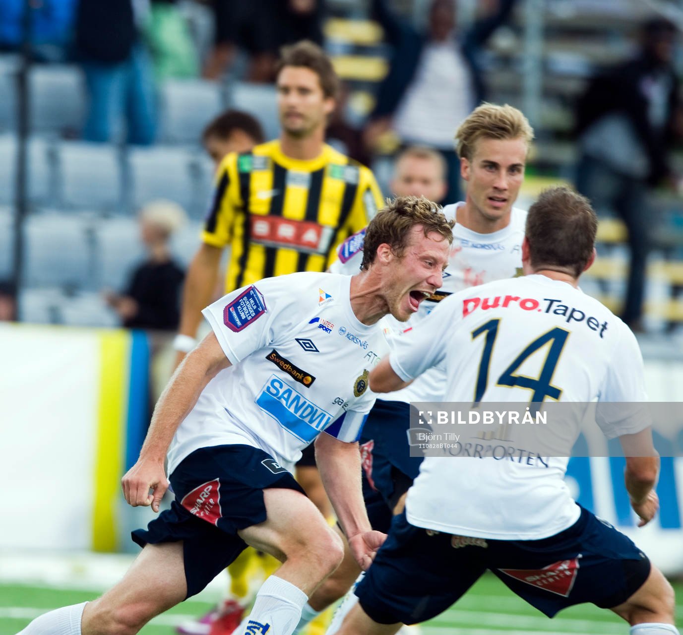 Daniel Bernhardsson, Gefle, jubel