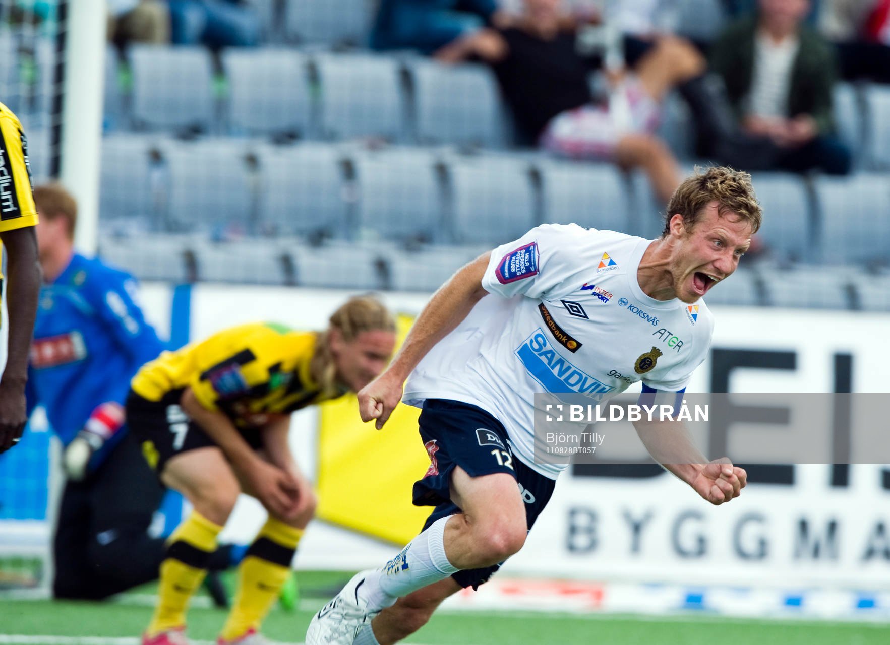 Daniel Bernhardsson, Gefle, jubel