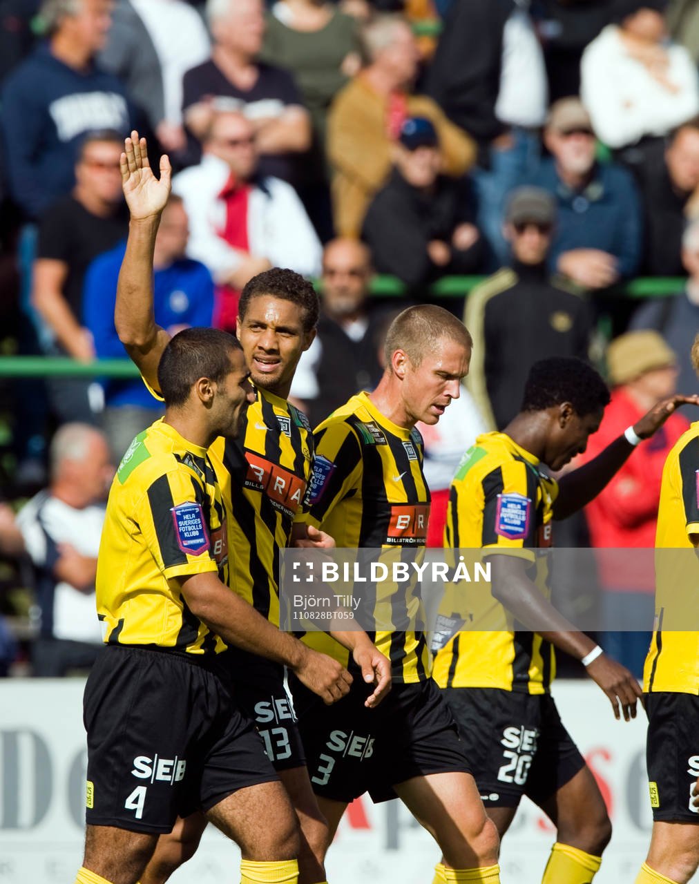 Mathias Ranégie, Häcken, jubel