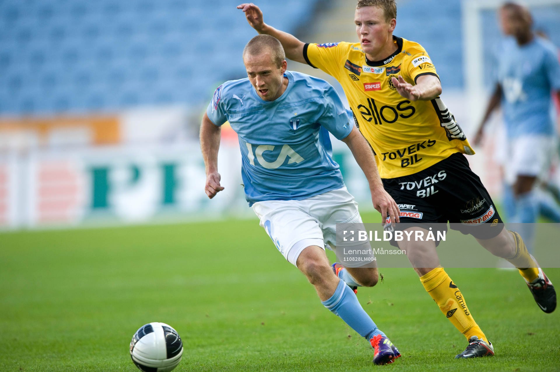 Daniel Larsson, Malmö och Oscar Hiljemark, Elfsborg