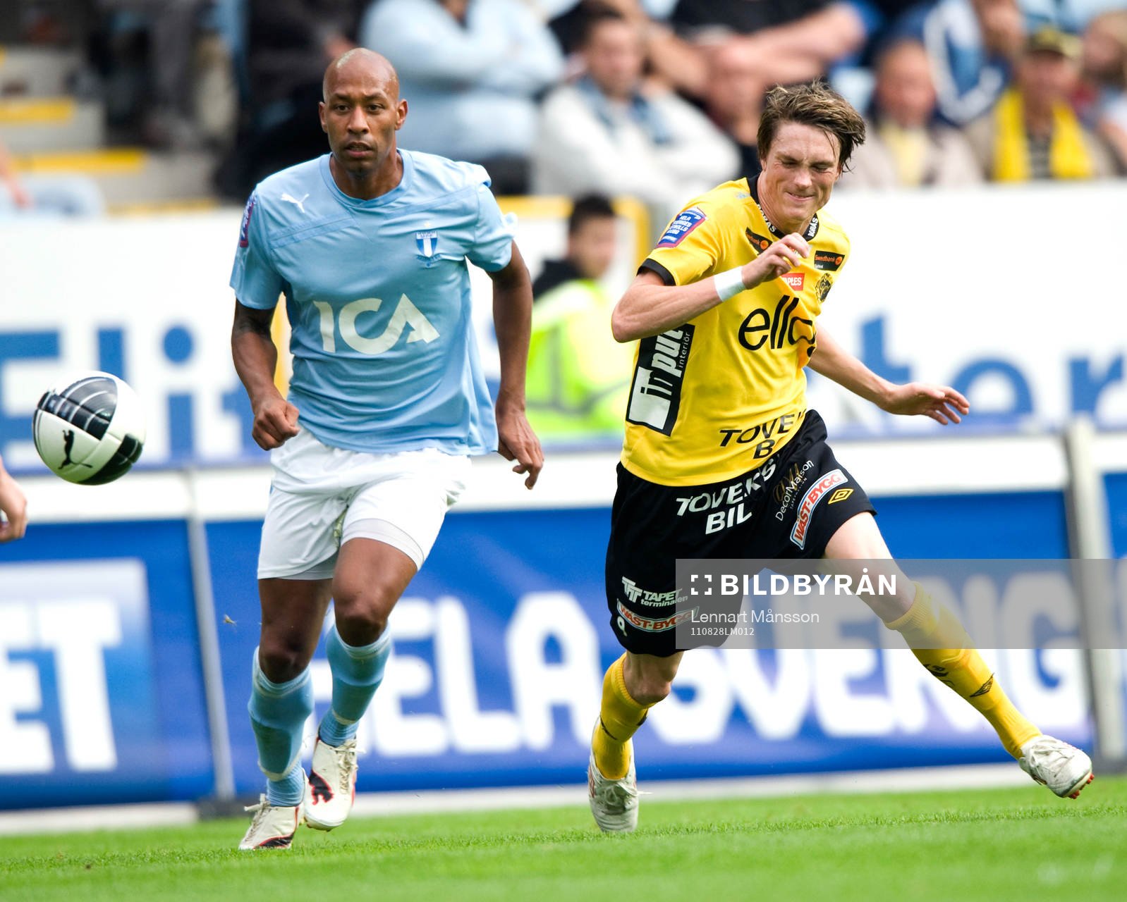 Jeffrey Aubynn, Malmö och Lasse Nilsson, Elfsborg
