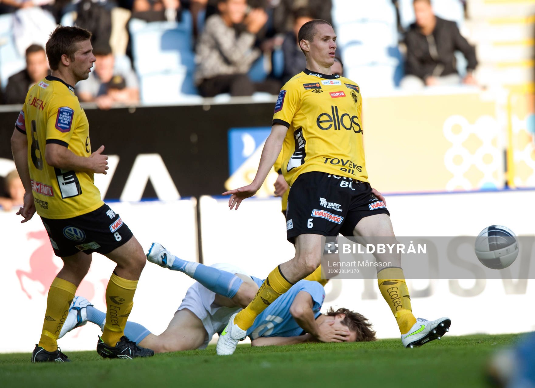 Anders Svensson och Jon Jönsson, Elfsborg, Dardan Rexhepi,