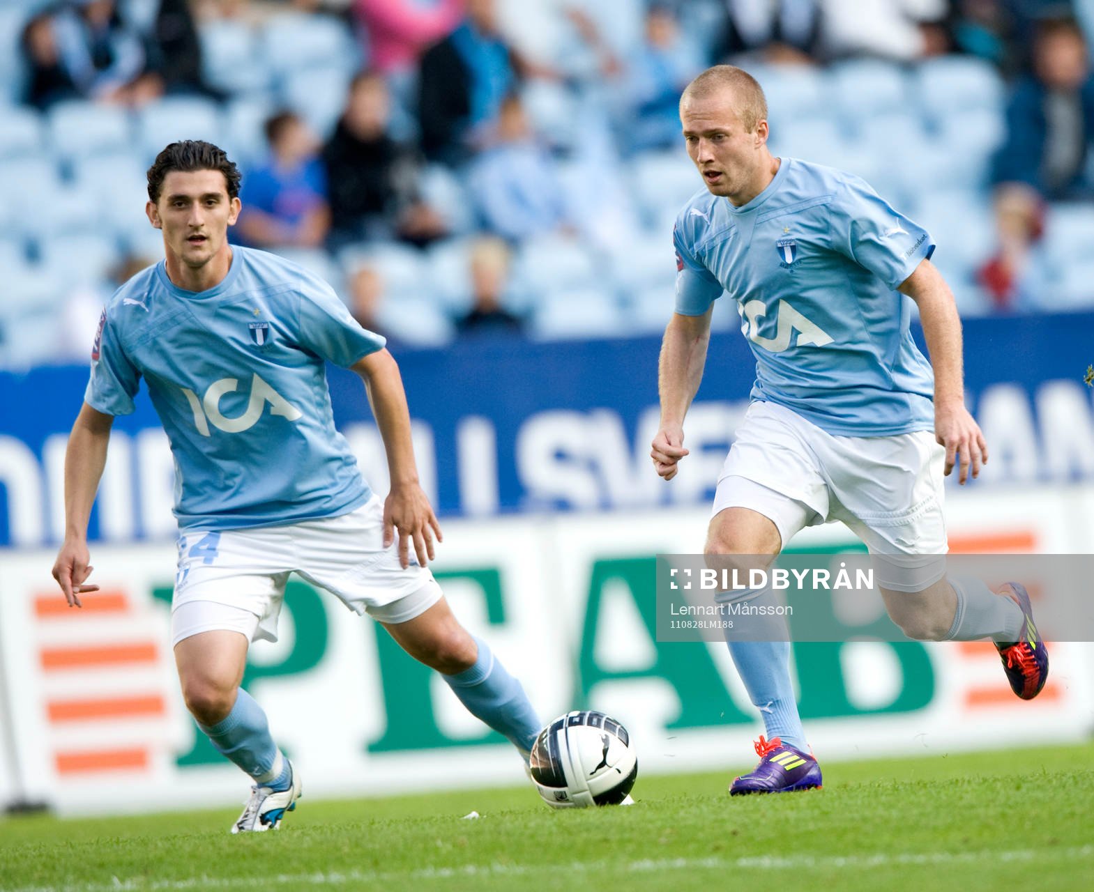 Agon Mehmati och Daniel Larsson