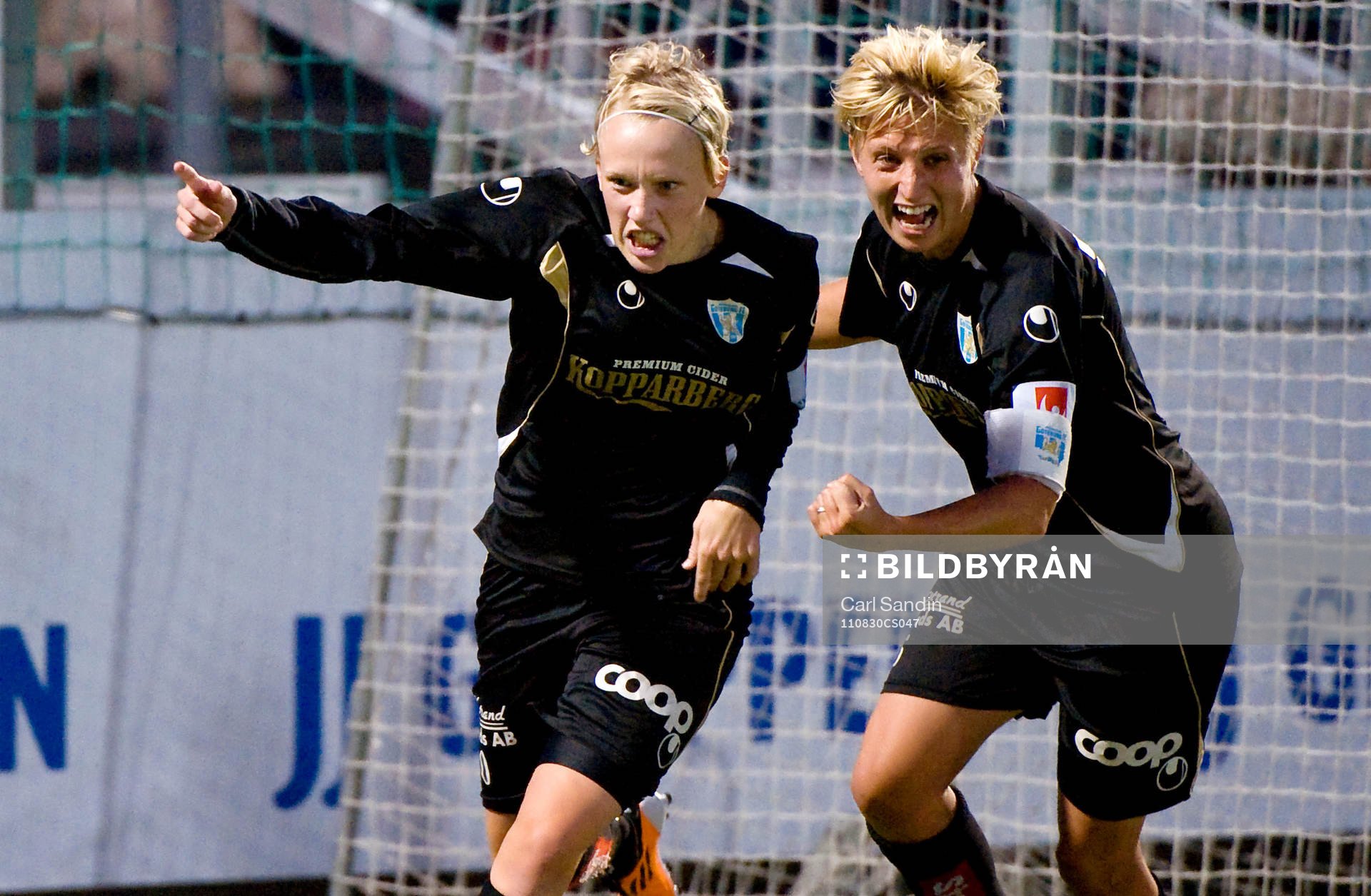 Linnea Liljegärd, Lisa Ek, Göteborg, jubel