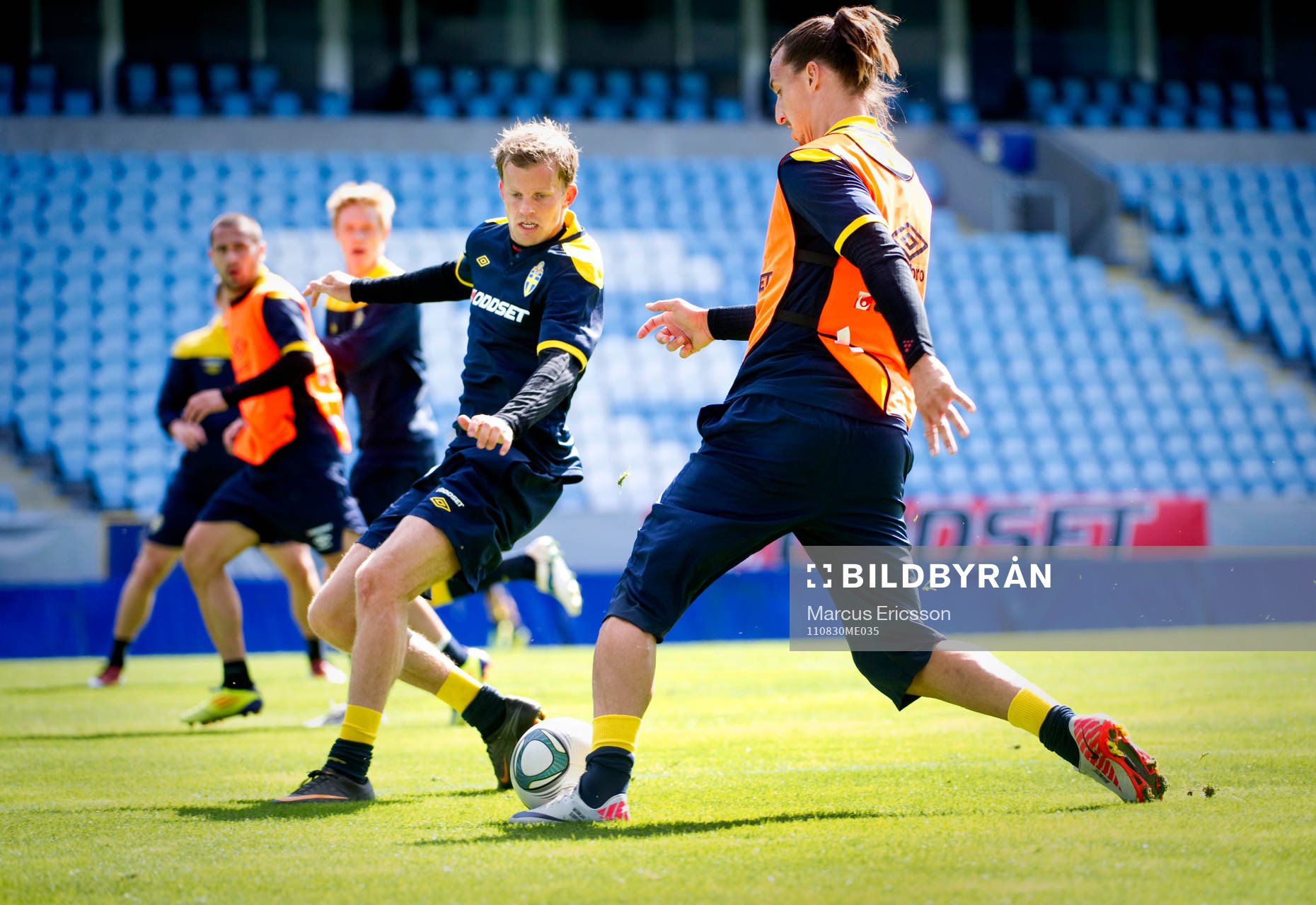 Mikael Antonsson och Zlatan Ibrahimovic