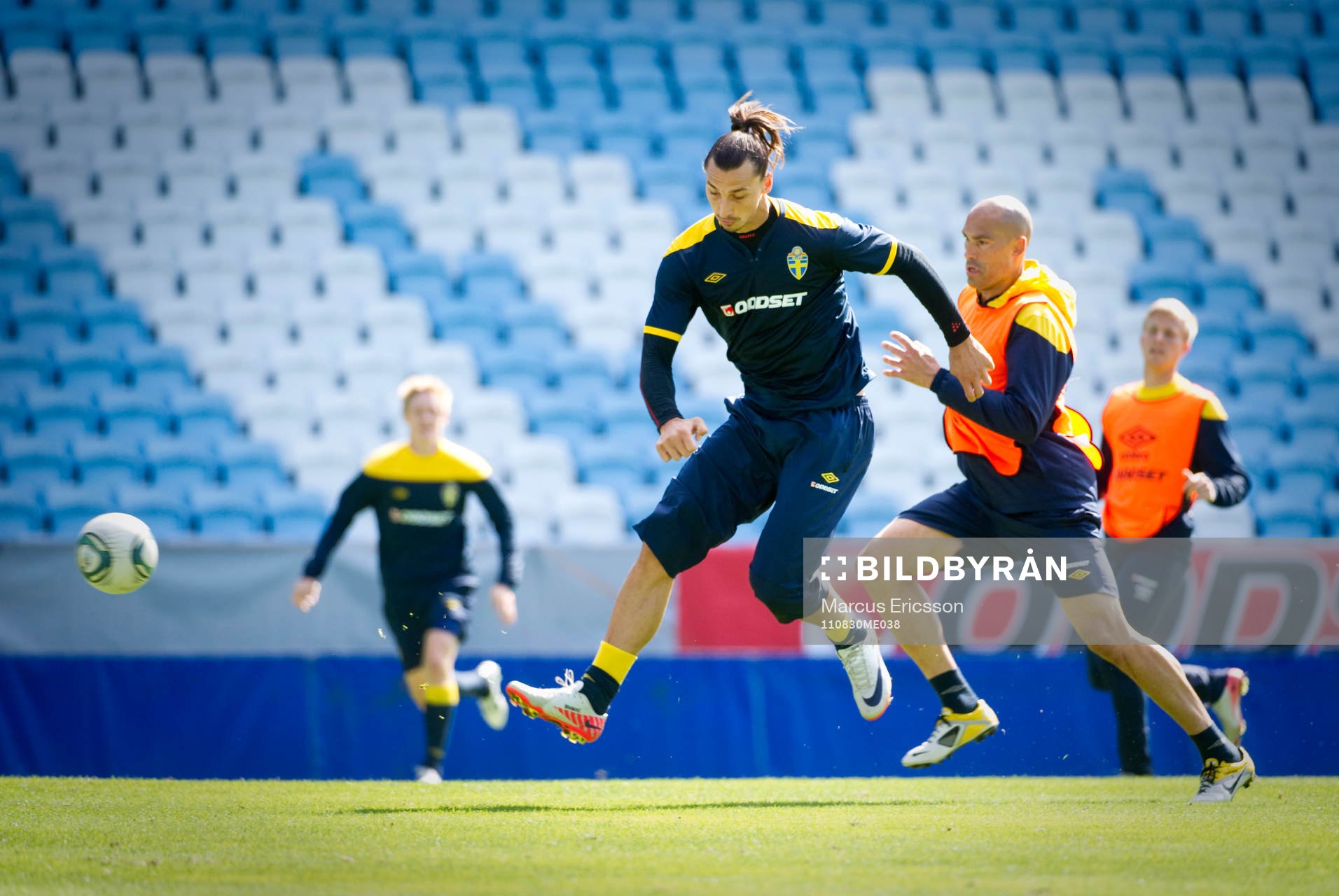 Zlatan Ibrahimovic och Daniel Majstorovic