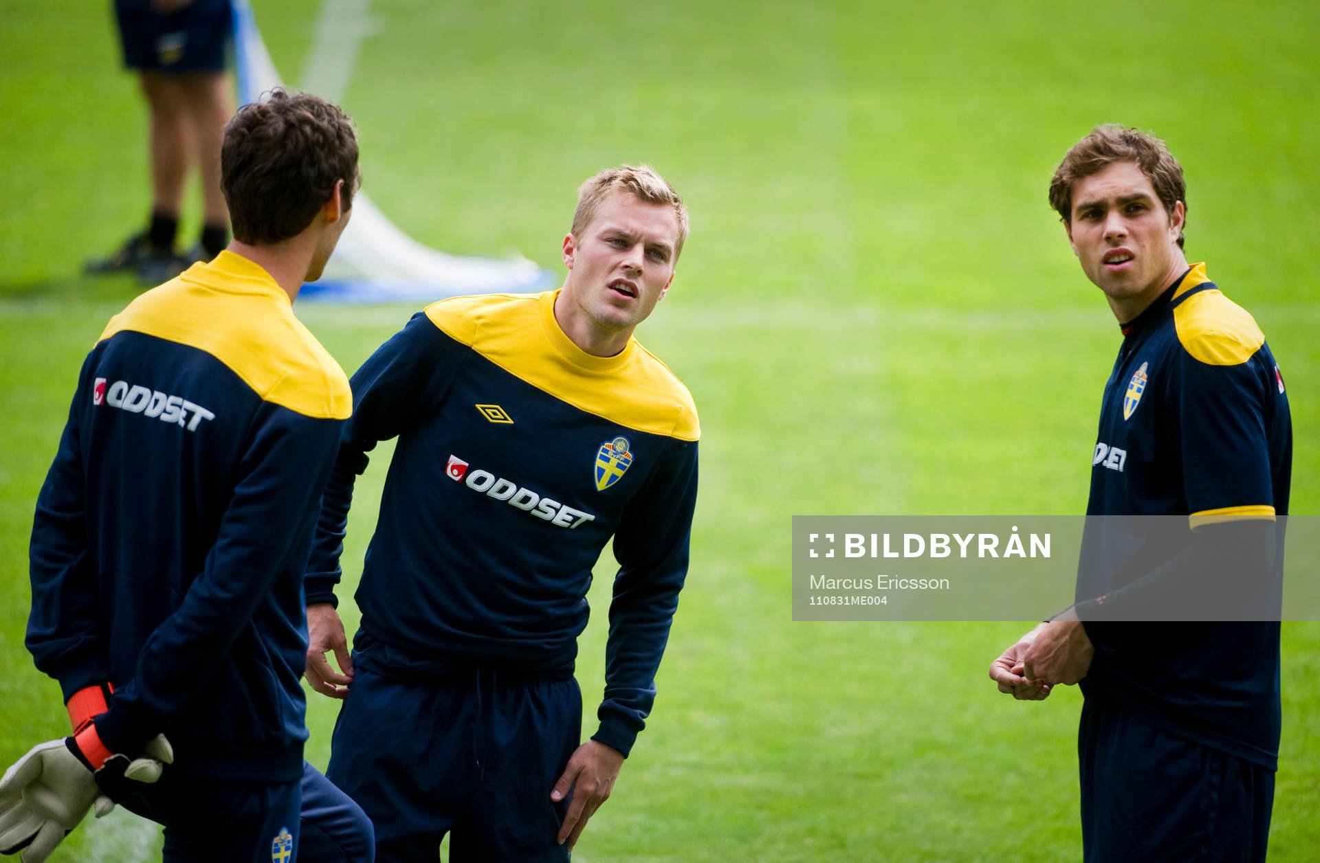 Sebastian Larsson och Johan Elmander