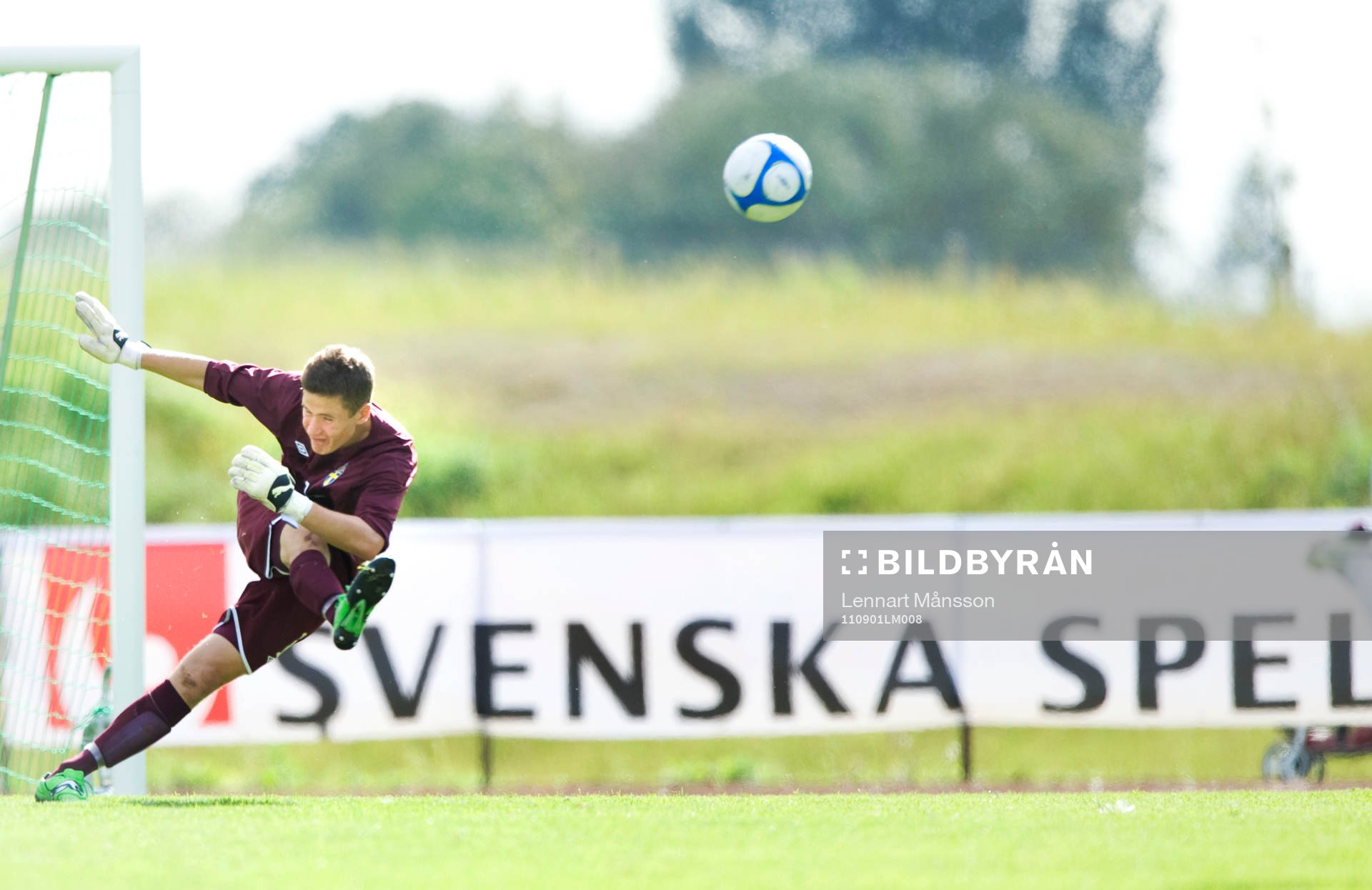Edvard Setterberg, målvakt