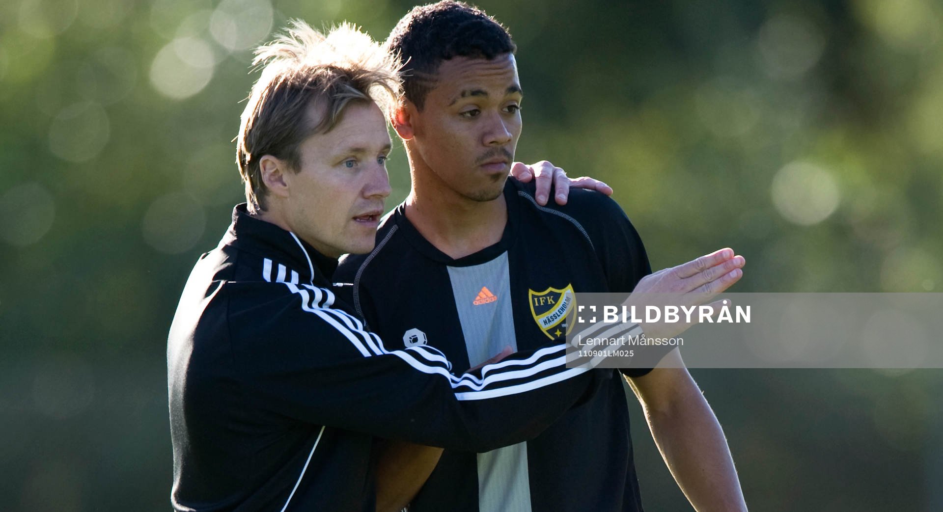Chadley Jacobs och Sandile Hadebe, två sydafrikaner från