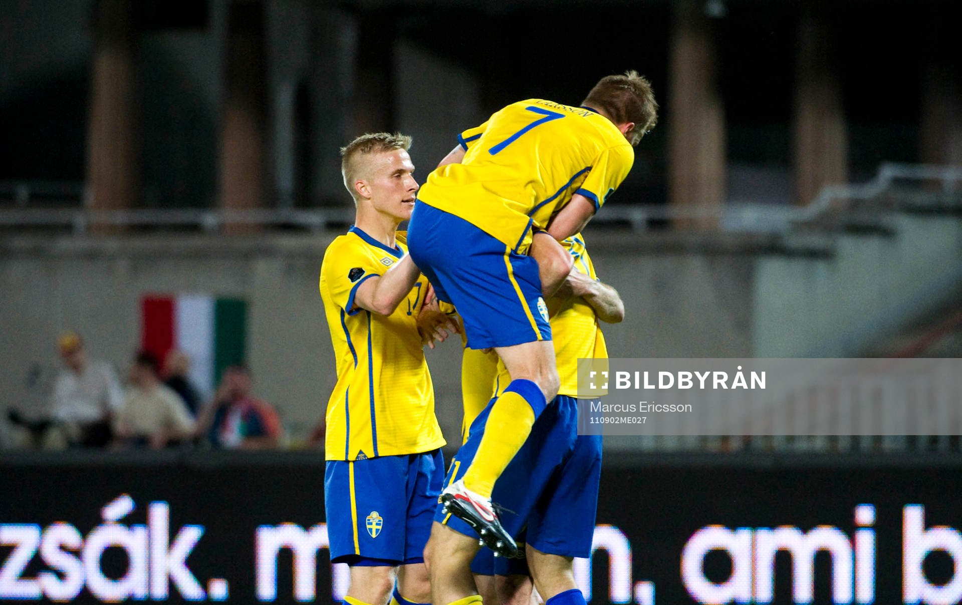 Christian Wilhelmsson, Sverige, jubel