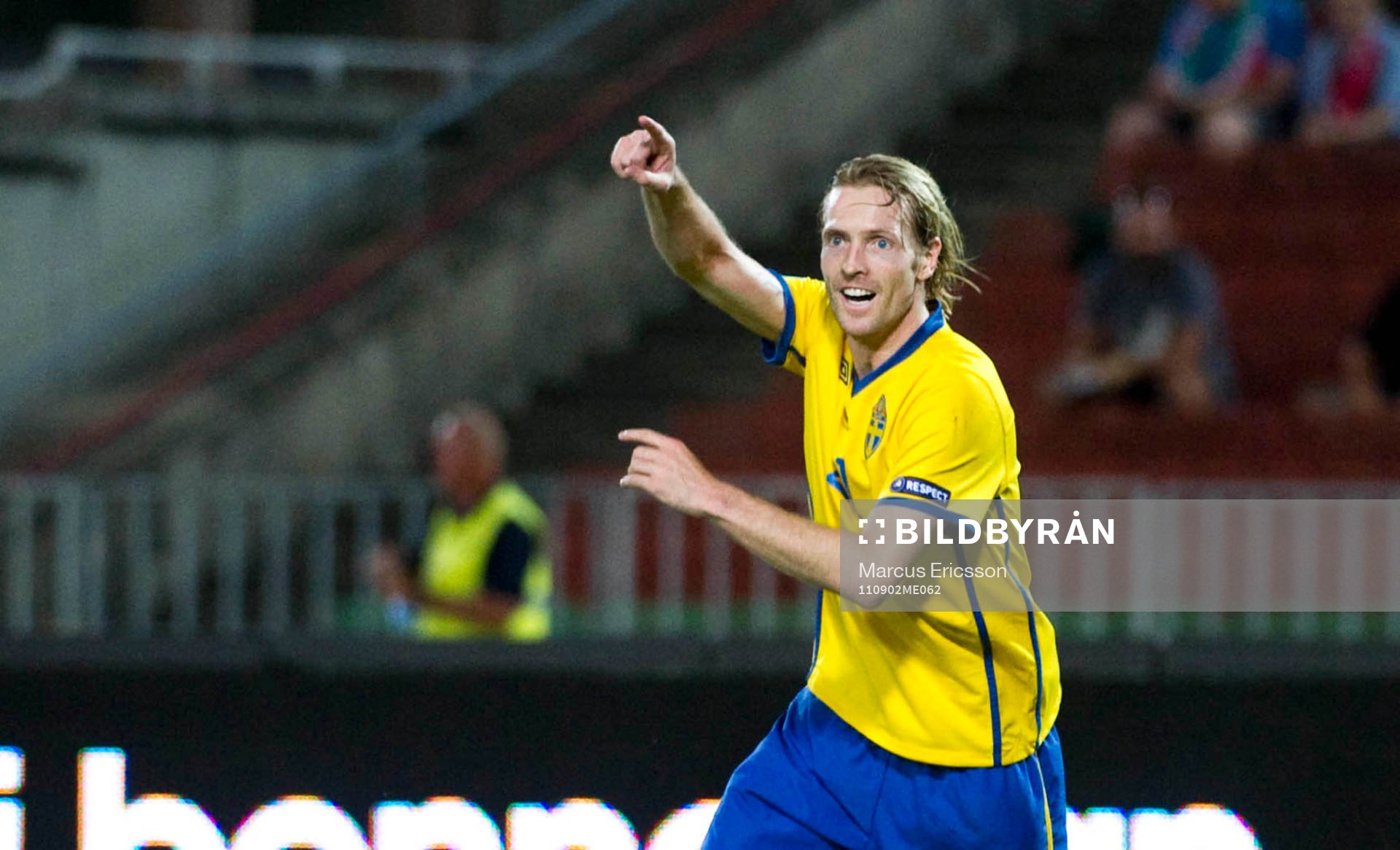 Christian Wilhelmsson, Sverige, jubel