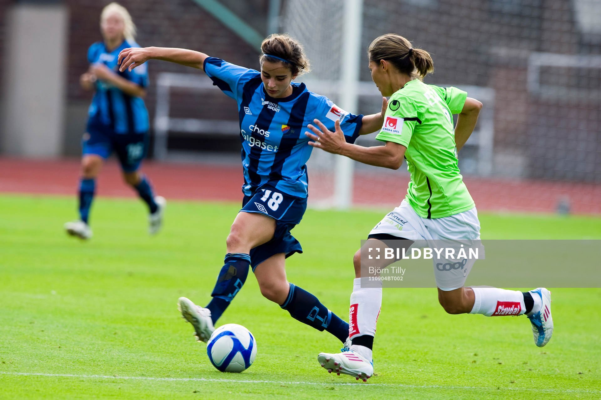 Fotboll, dam, Damallsvenskan, Djurgården - Kopparbergs /