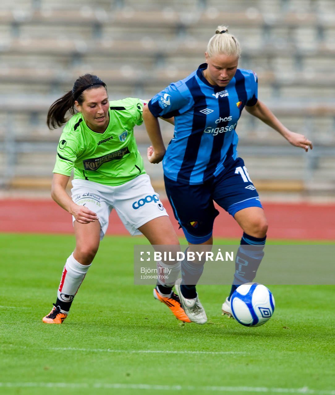 Fotboll, dam, Damallsvenskan, Djurgården - Kopparbergs /