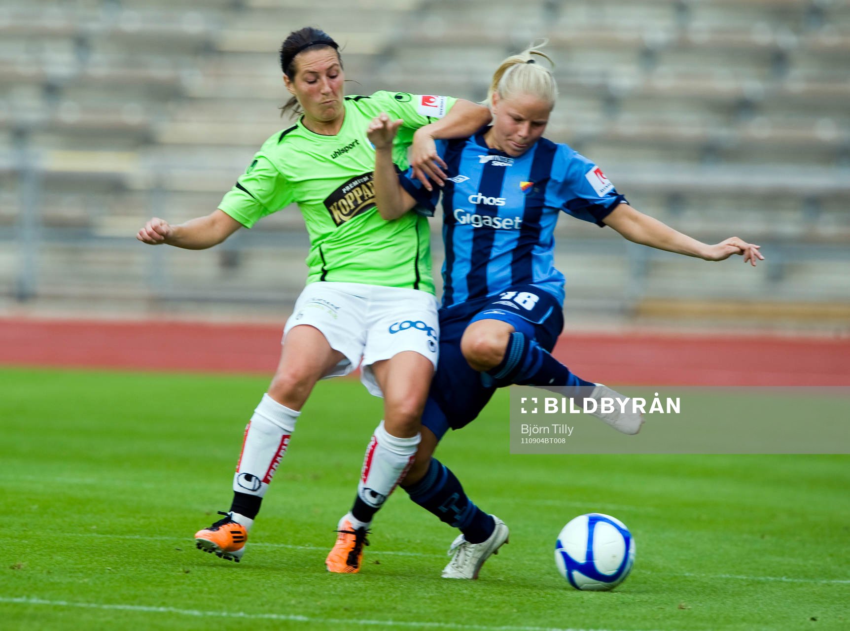 Fotboll, dam, Damallsvenskan, Djurgården - Kopparbergs /