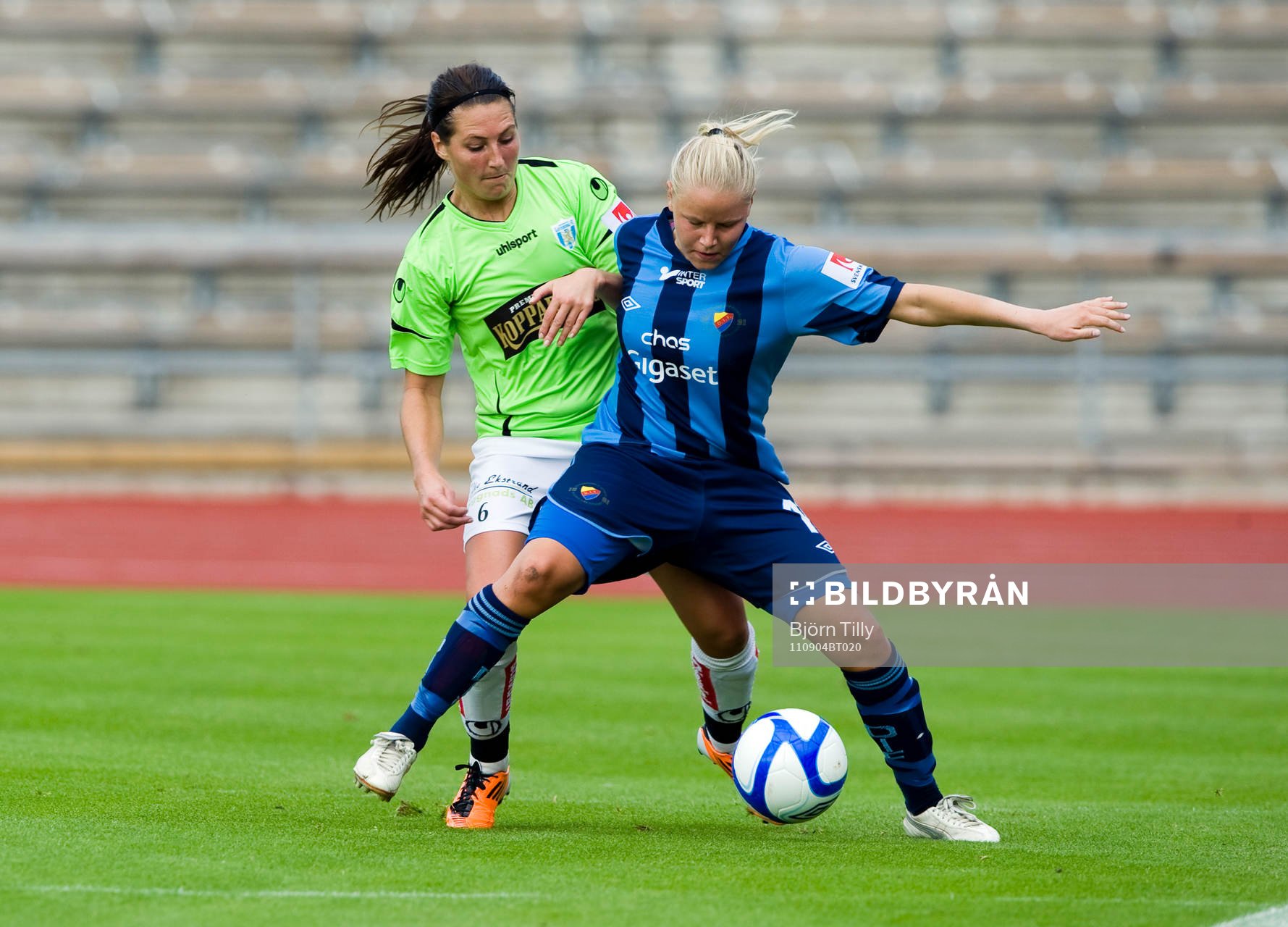 Fotboll, dam, Damallsvenskan, Djurgården - Kopparbergs /