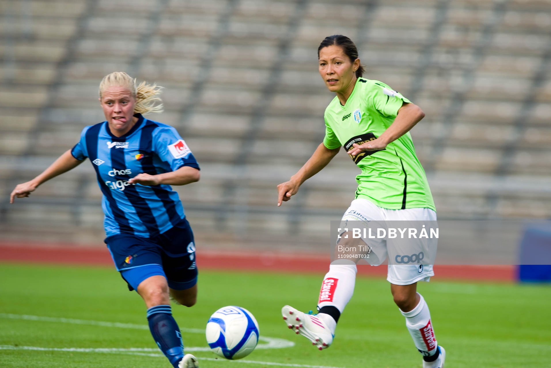 Fotboll, dam, Damallsvenskan, Djurgården - Kopparbergs /