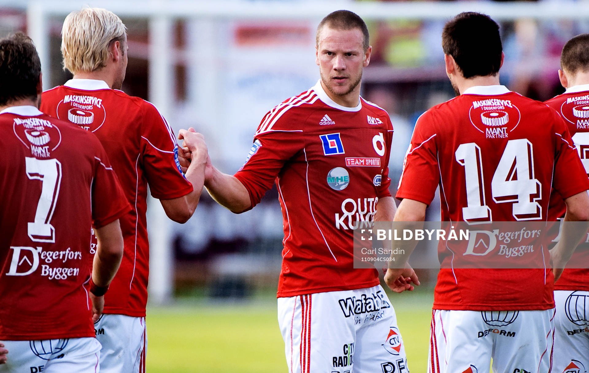 Peter Samuelsson, Degerfors, jubel