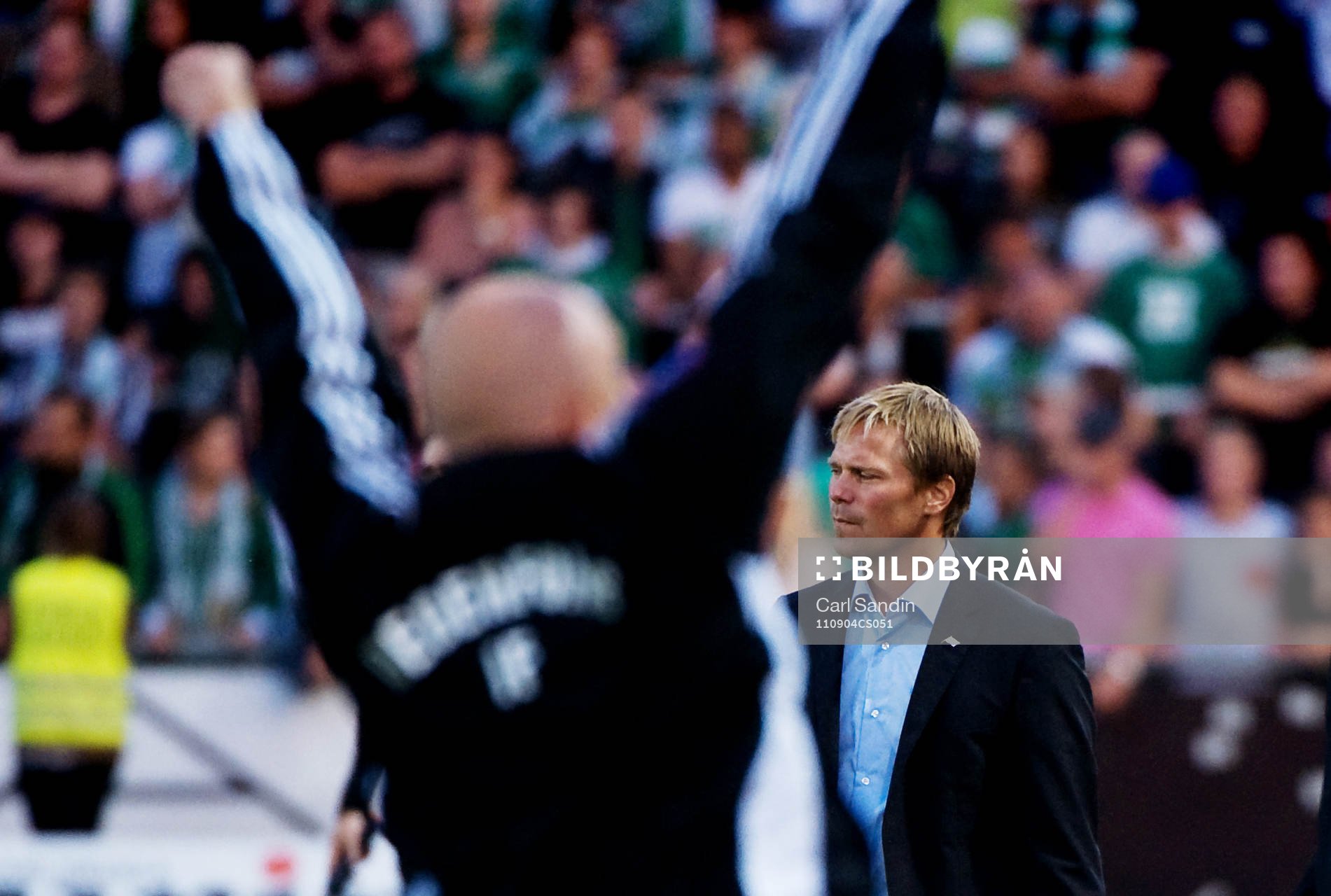 Roger Sandberg, tränare, Hammarby, depp