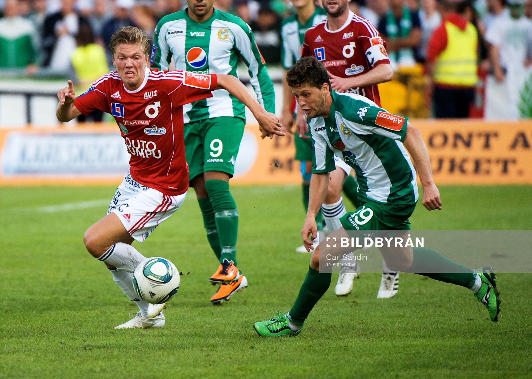 Martin Broberg, Degerfors, Paulinho Guará, Hammarby