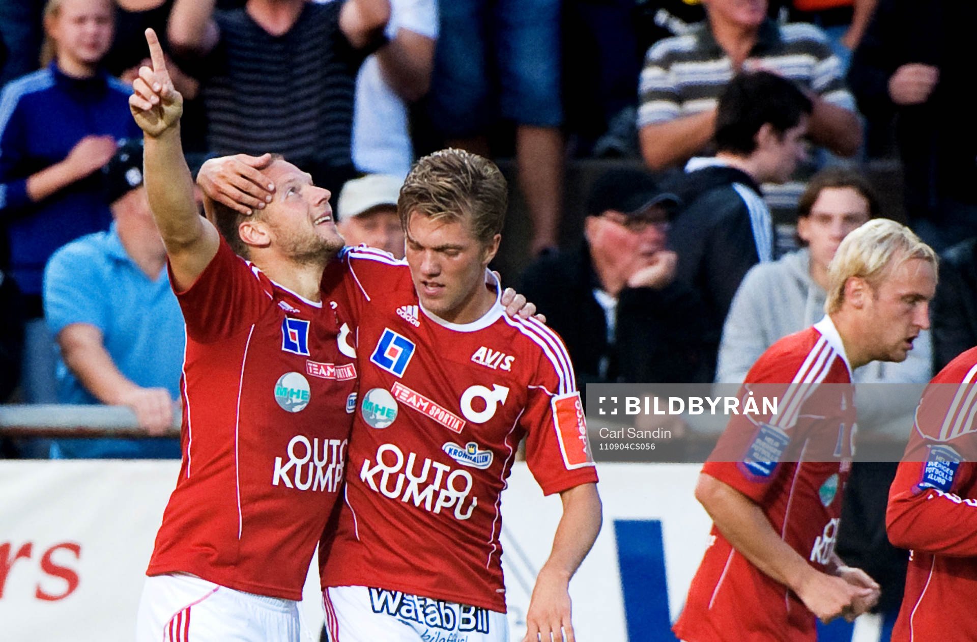 Peter Samuelsson, Degerfors, jubel