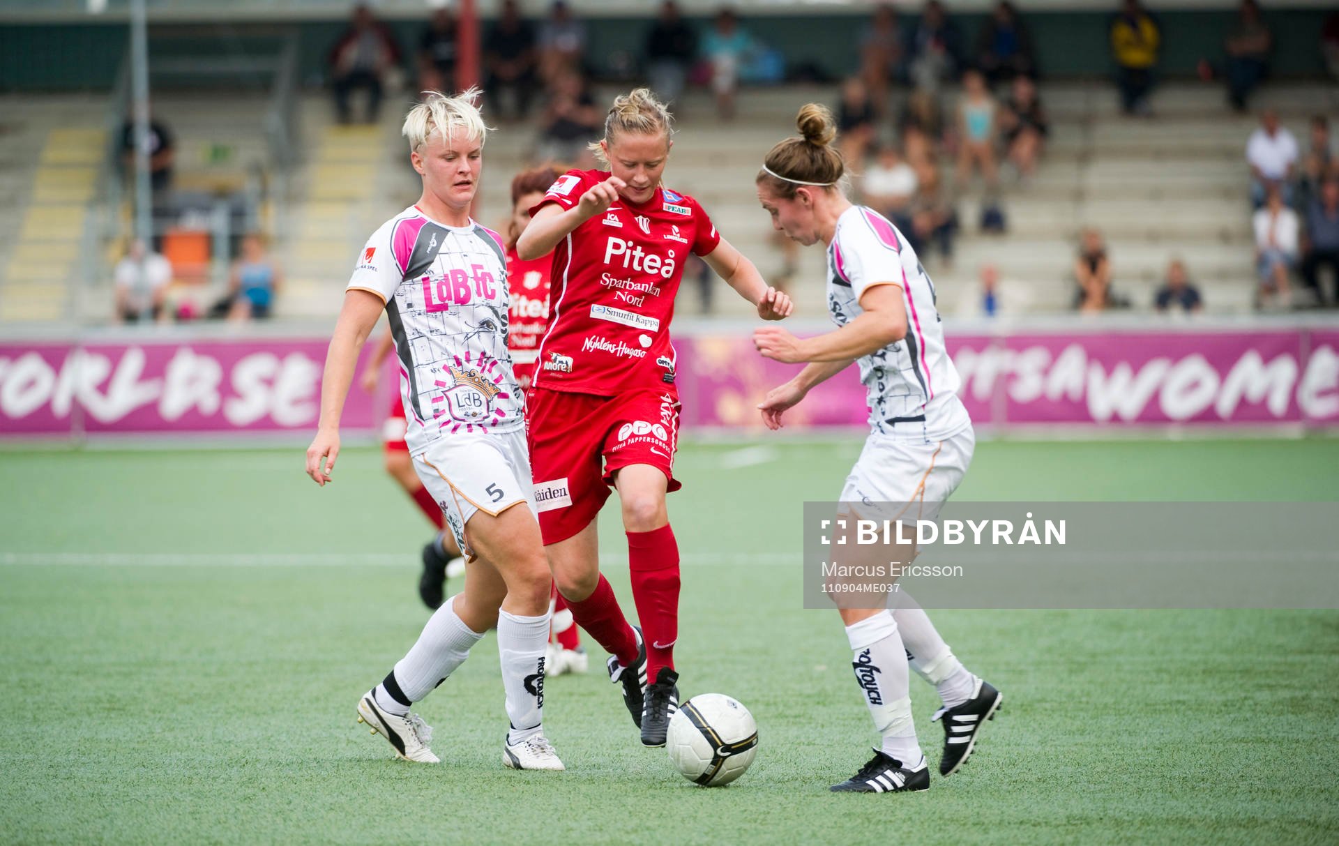 Lena Blomqvist, Piteå jagar boll