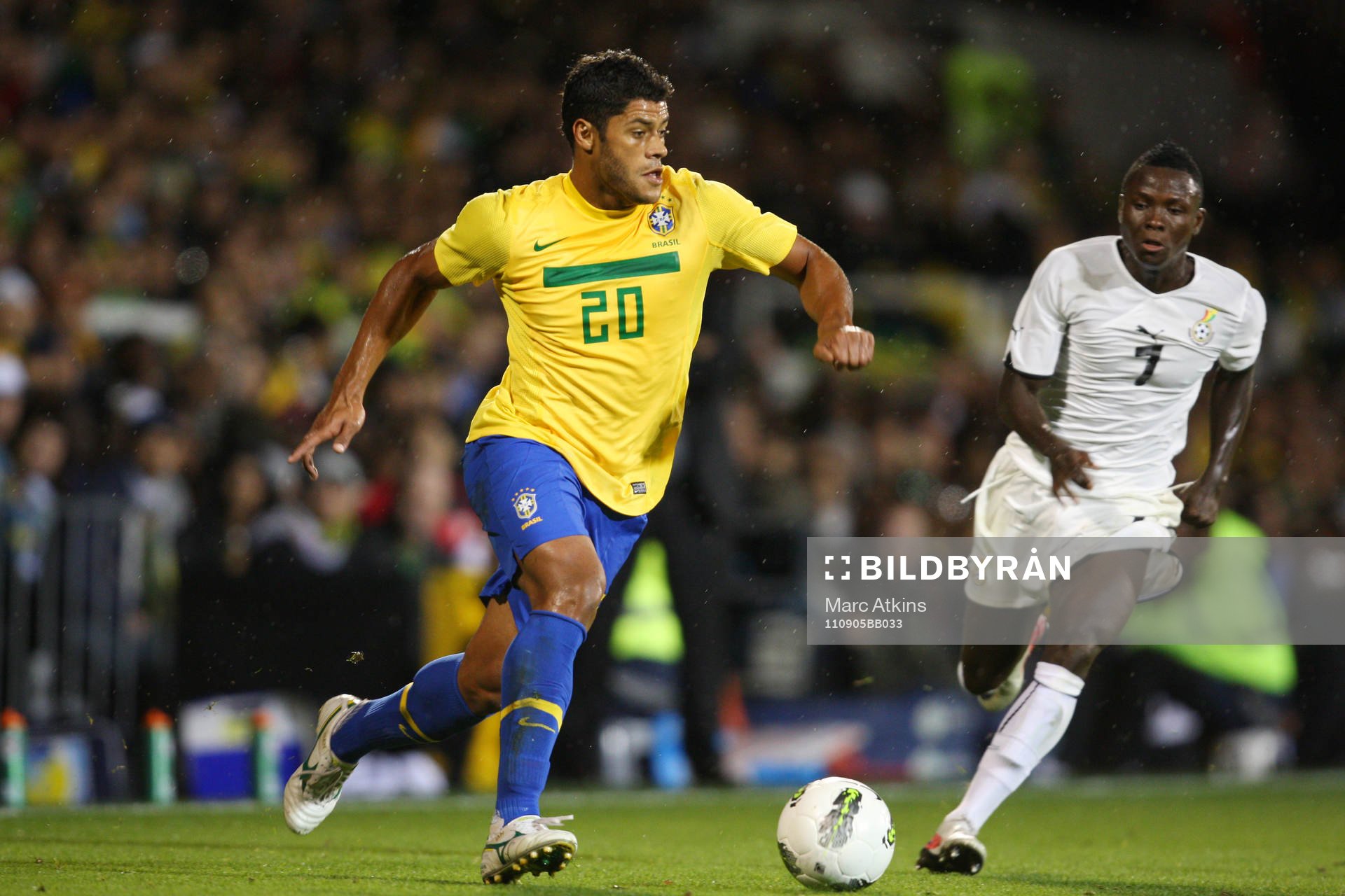 Hulk, Brasilien och Samuel Inkoom, Ghana