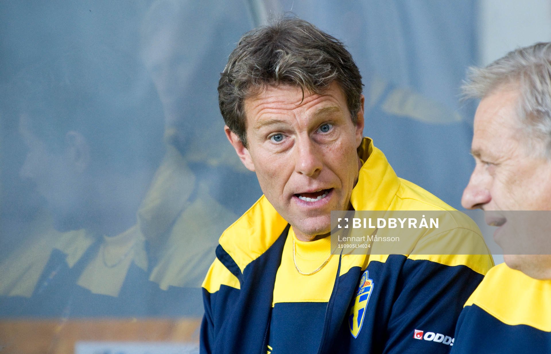Håkan Ericson och Tommy Söderberg, förbundskapten