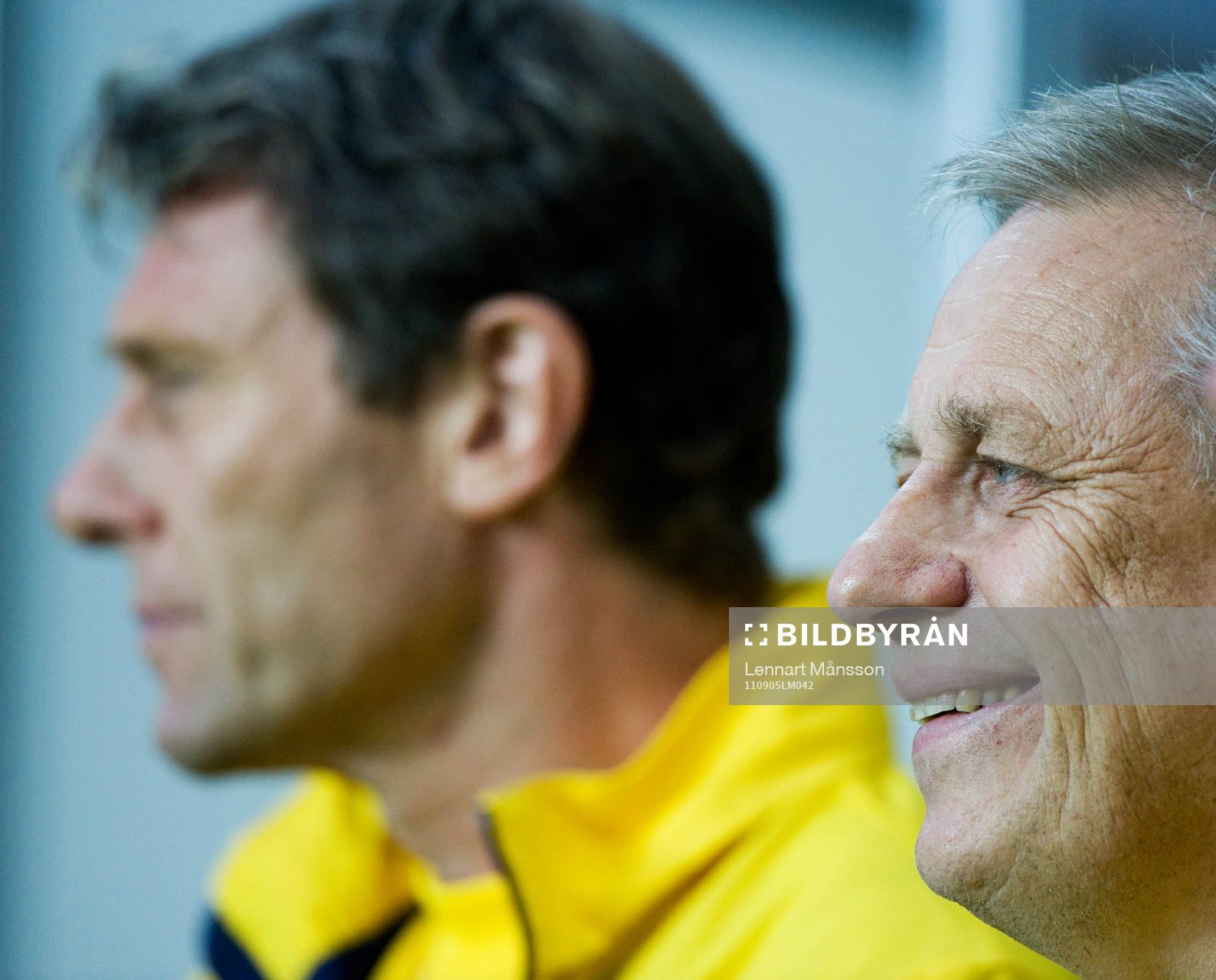 Håkan Ericson och Tommy Söderberg, förbundskapten