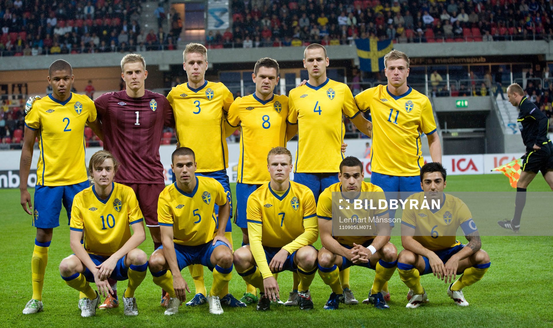 Startelva, lagbild. Bakre raden frv; Mikael Dyrestam,