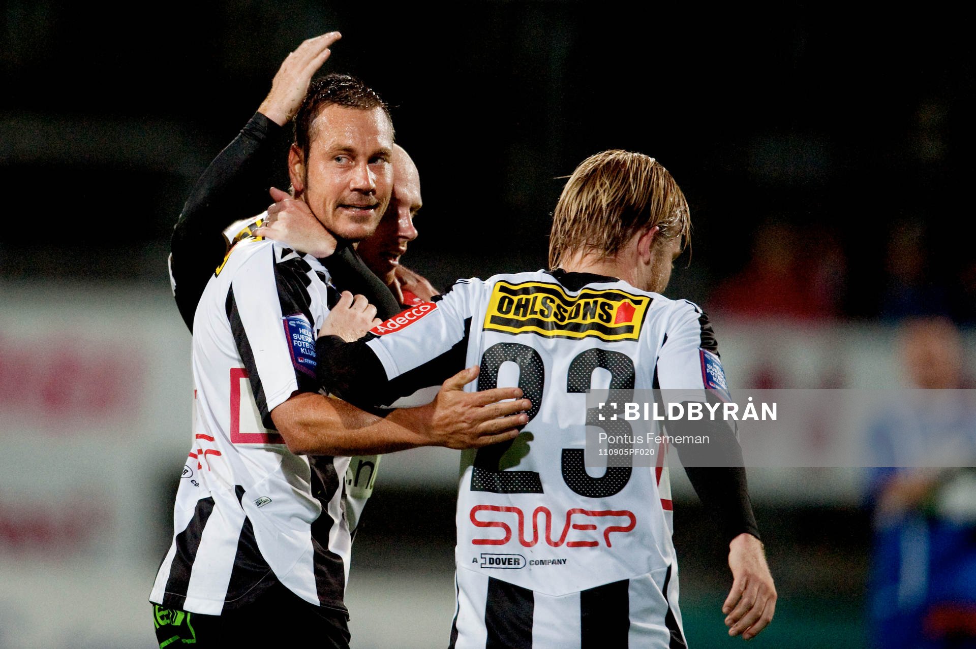 Marcus Lantz, Landskrona, jubel