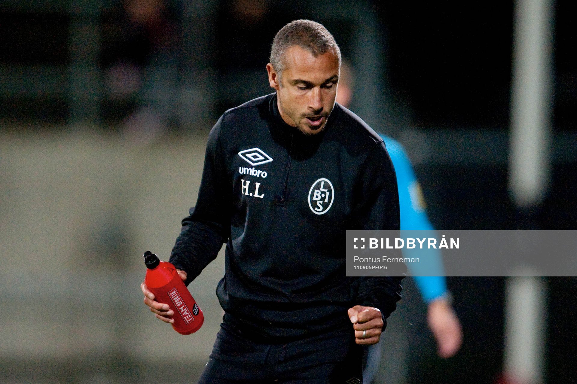 Henrik Larsson, tränare, jubel