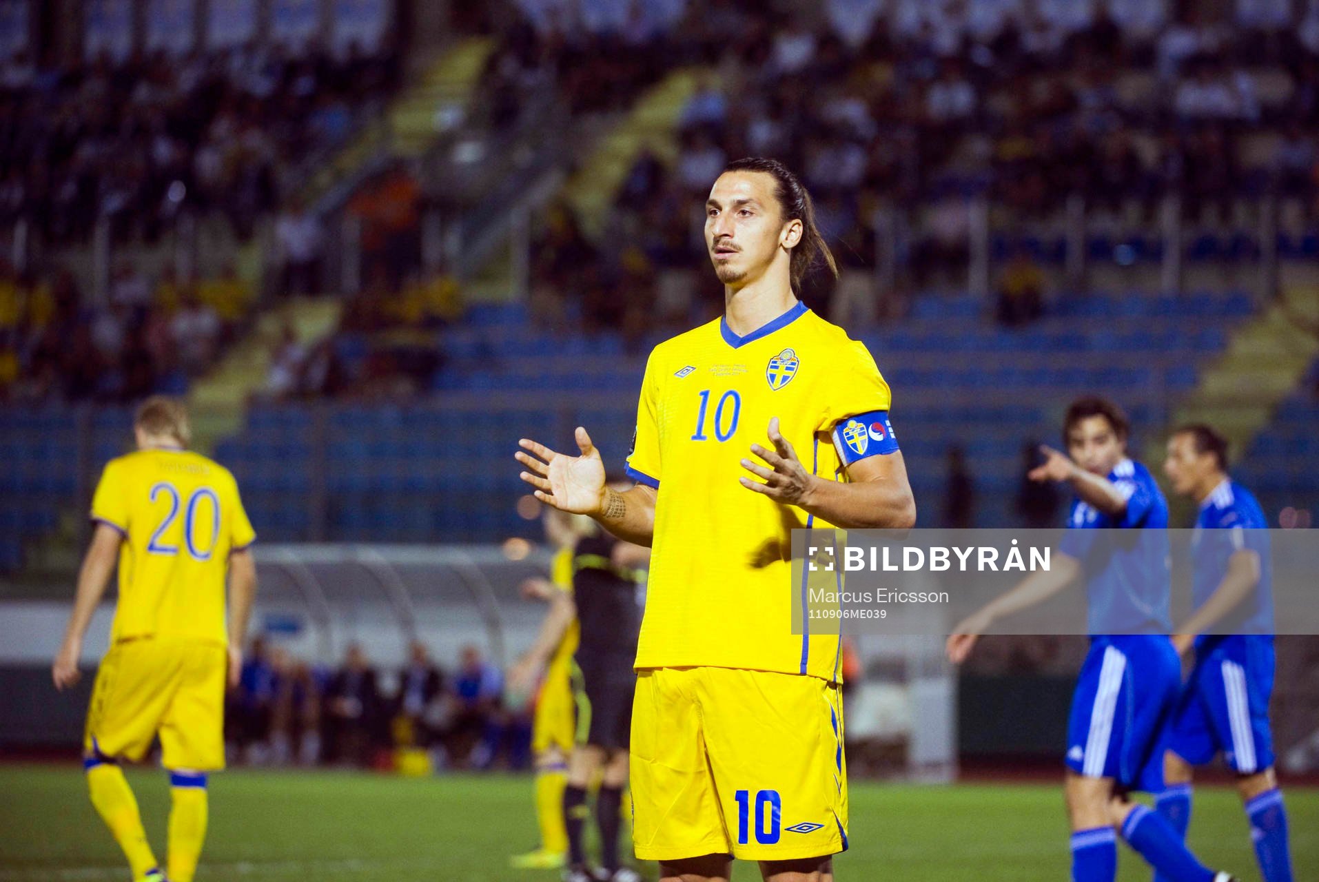 Zlatan Ibrahimovic, Sverige fick ett mål bortdömt