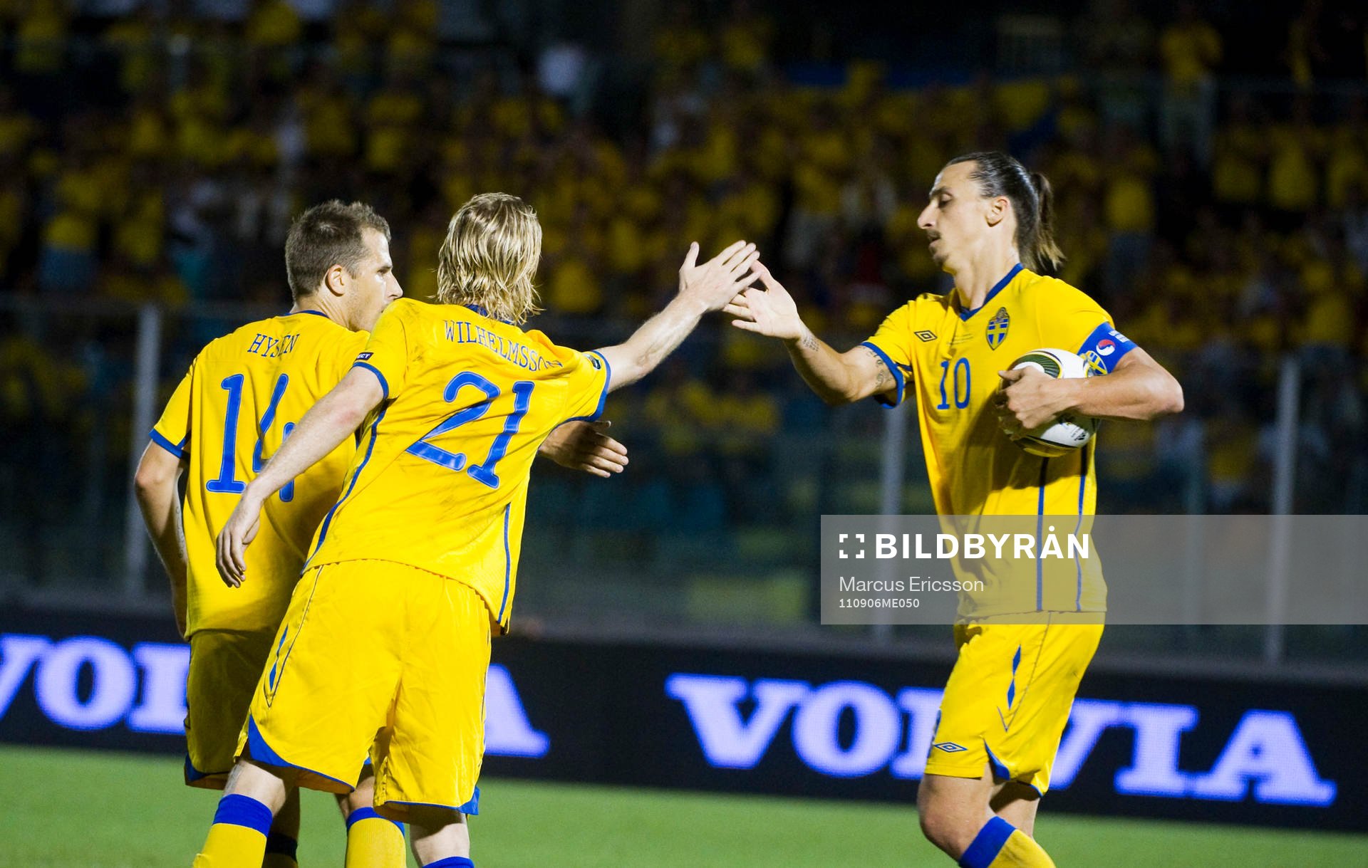 Tobias Hysén, Christian Wilhelmsson och Zlatan Ibrahimovic