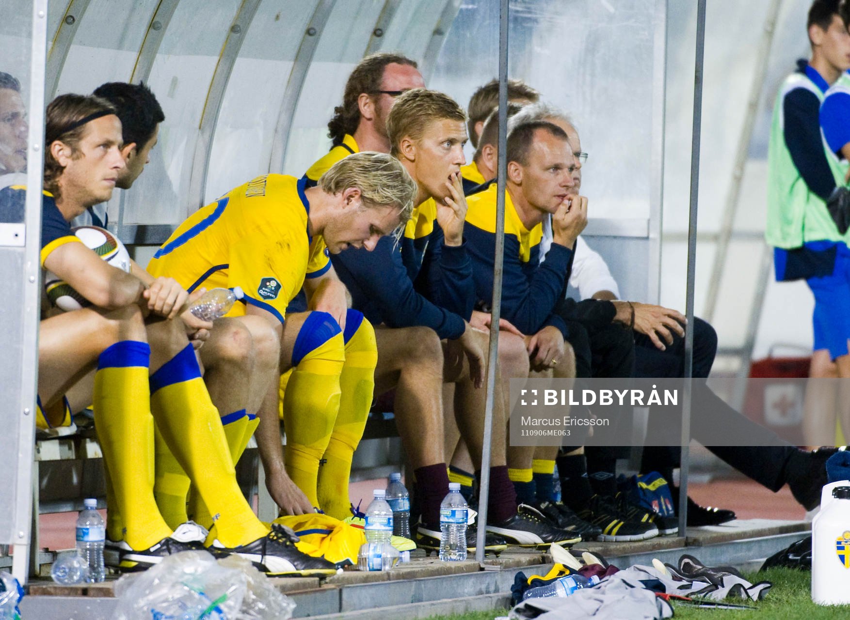 Pär Hansson, målvakt på bänken