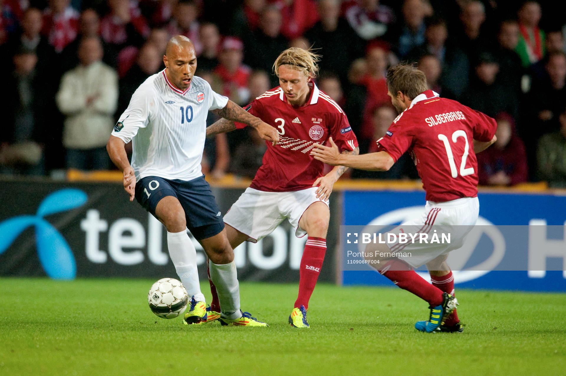 John Carew, Norge, Simon Kjaer, Danmark