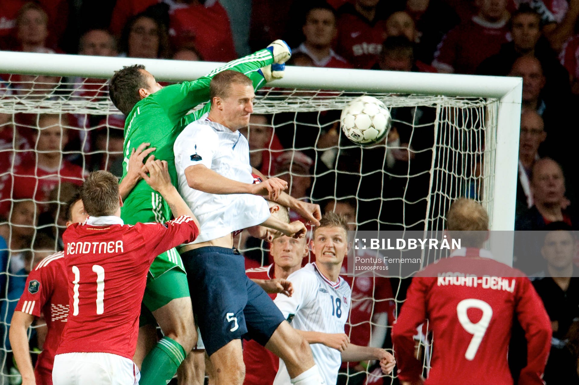 Thomas Sörensen, målvakt, Danmark, Brede Hangeland, Norge