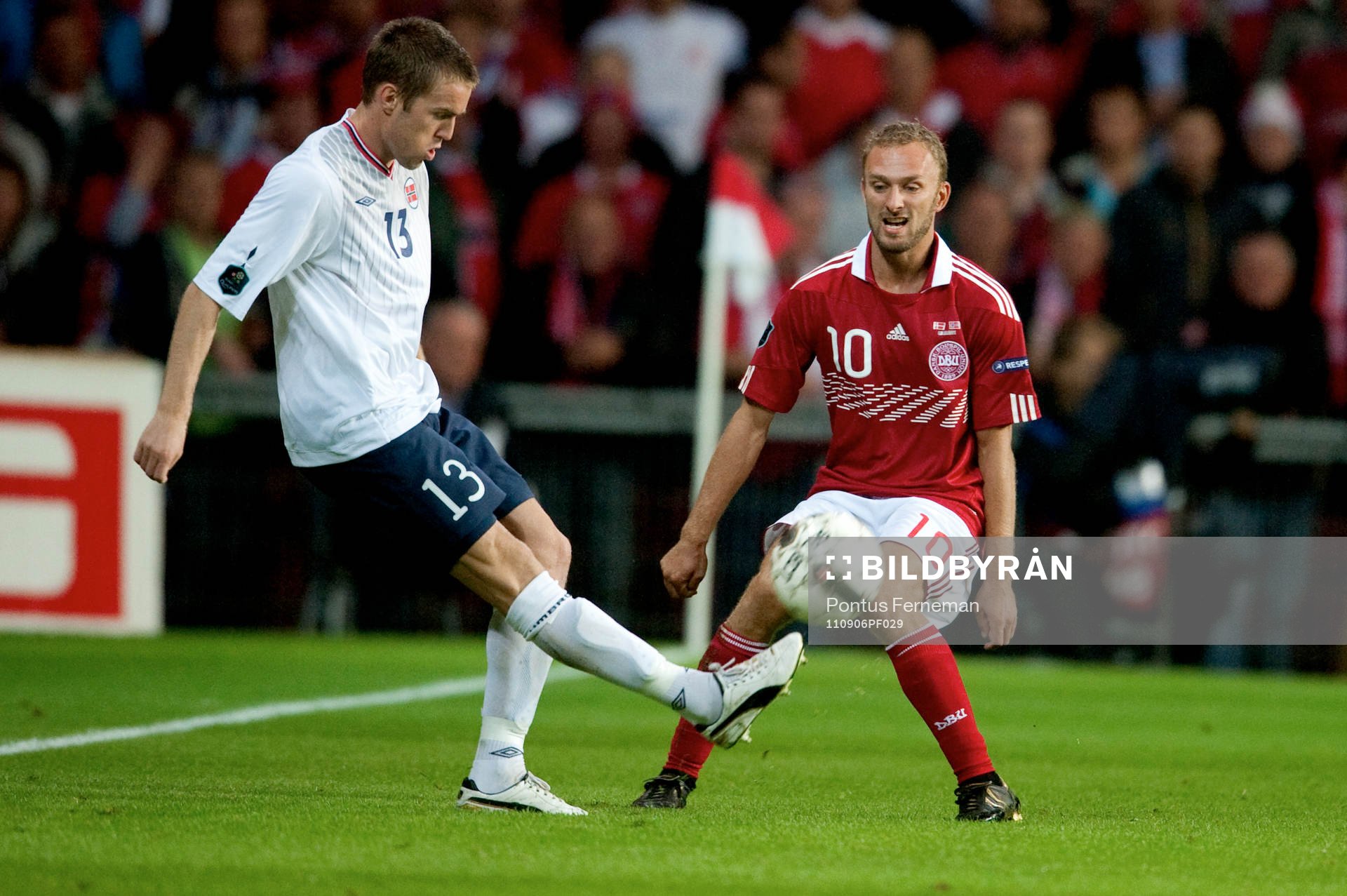 Espen Ruud, Norge, Niklas Bendtner, Danmark