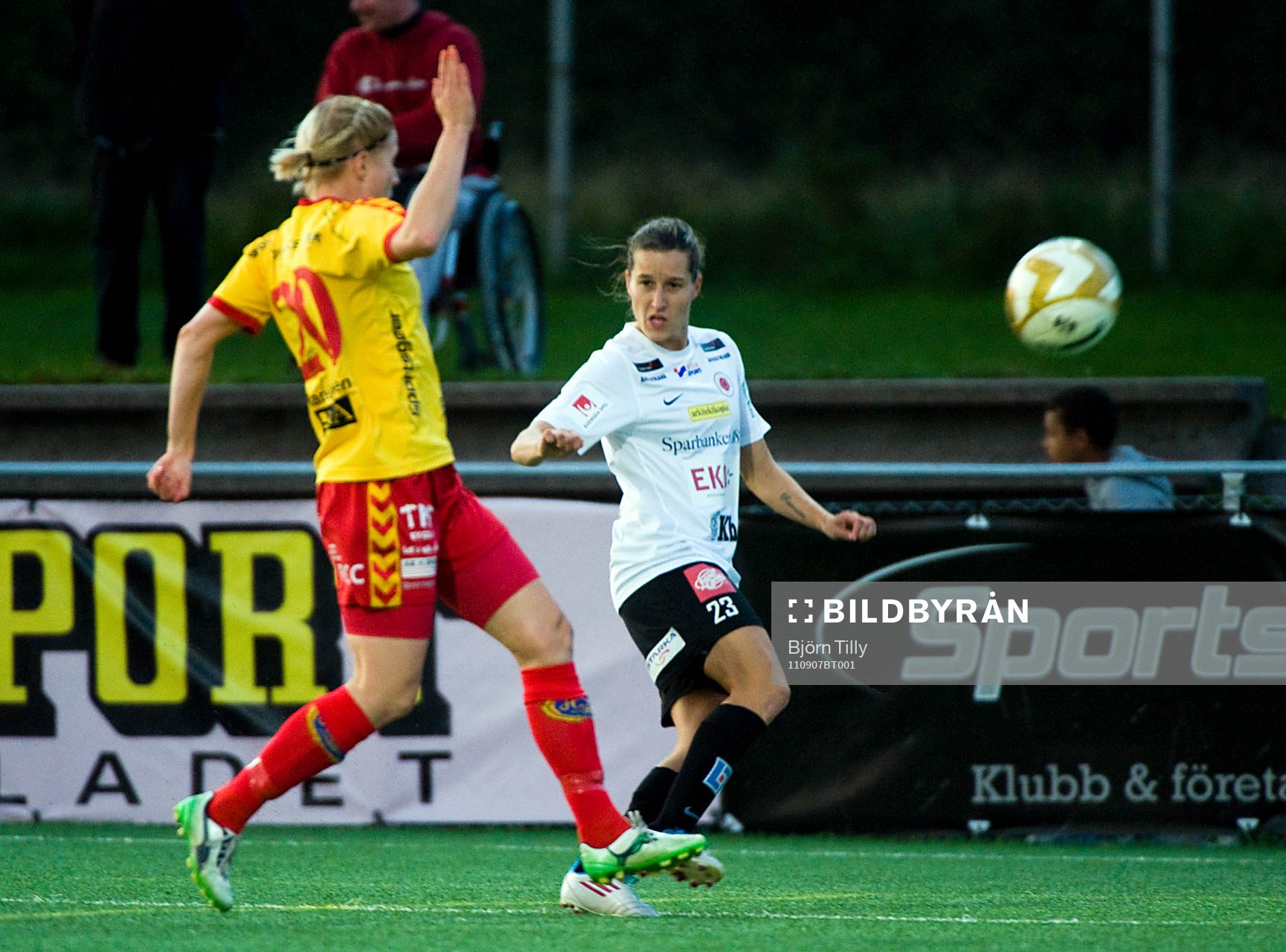 Johanna Rasmussen, Kristianstad gjorde 0-1