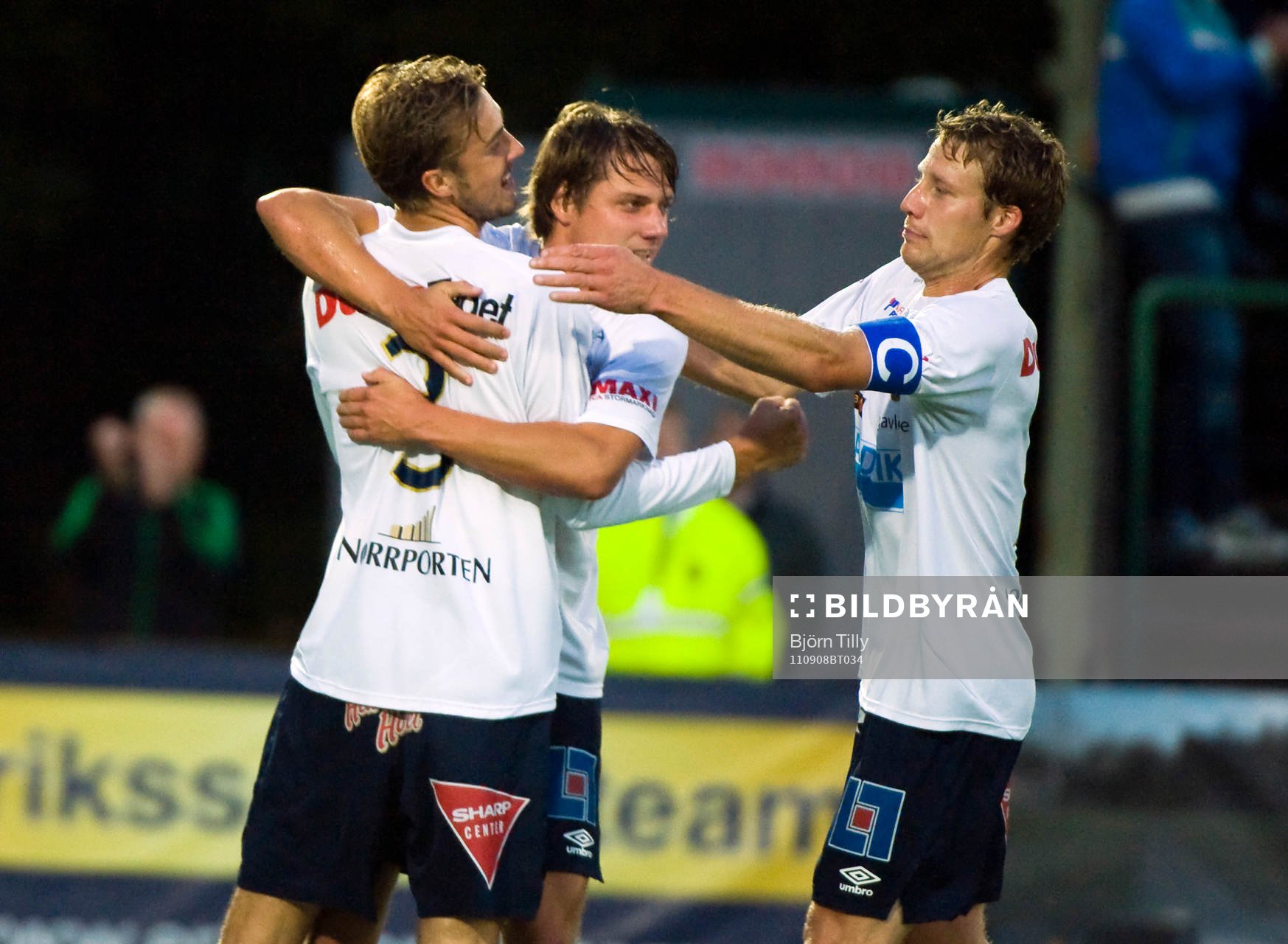 Daniel Theorin, Jakob Orlov och Daniel Bernhardsson, Gefle,