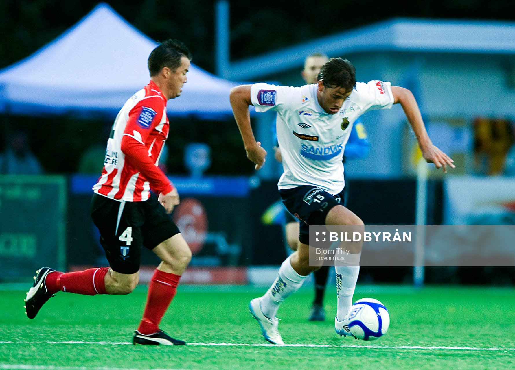 Daniel Andersson, Malmö och Mikael Dahlberg, Gefle