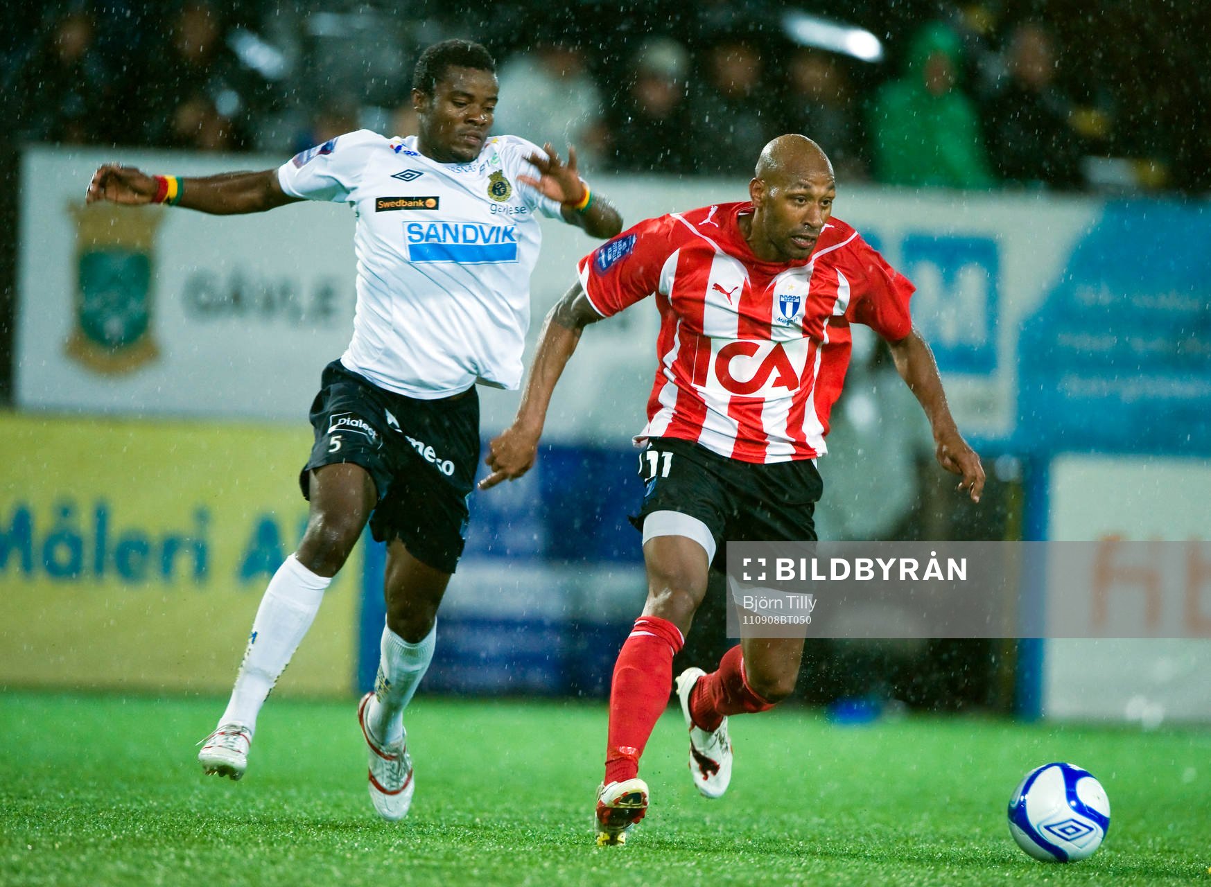 Zakaria Abdullai, Gefle och Jeffrey Aubynn, Malmö