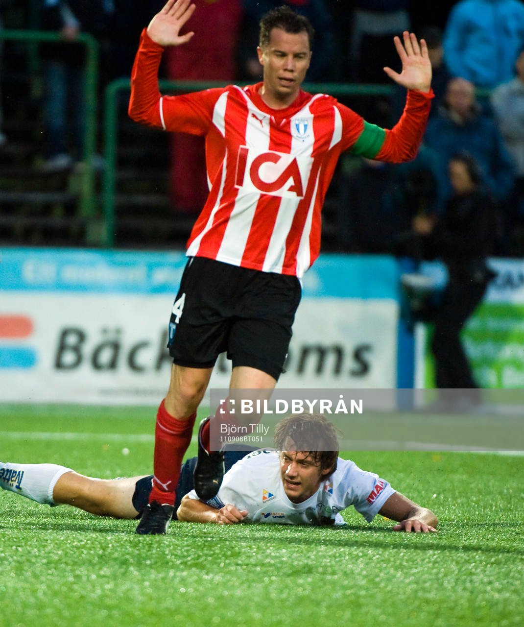 Daniel Andersson, Malmö drar ner Jakob Orlov, Gefle och
